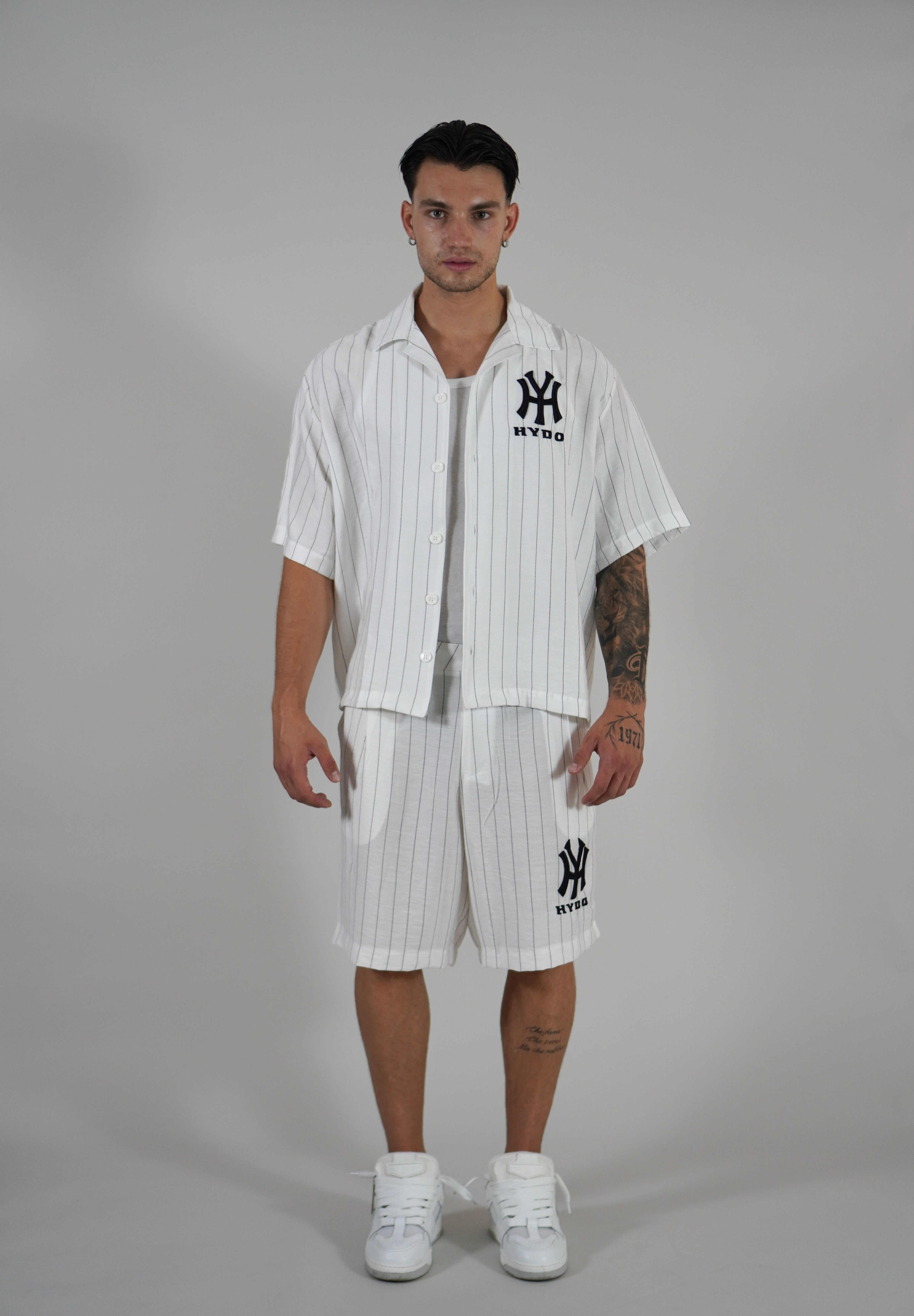 Coordinato Baseball NY White