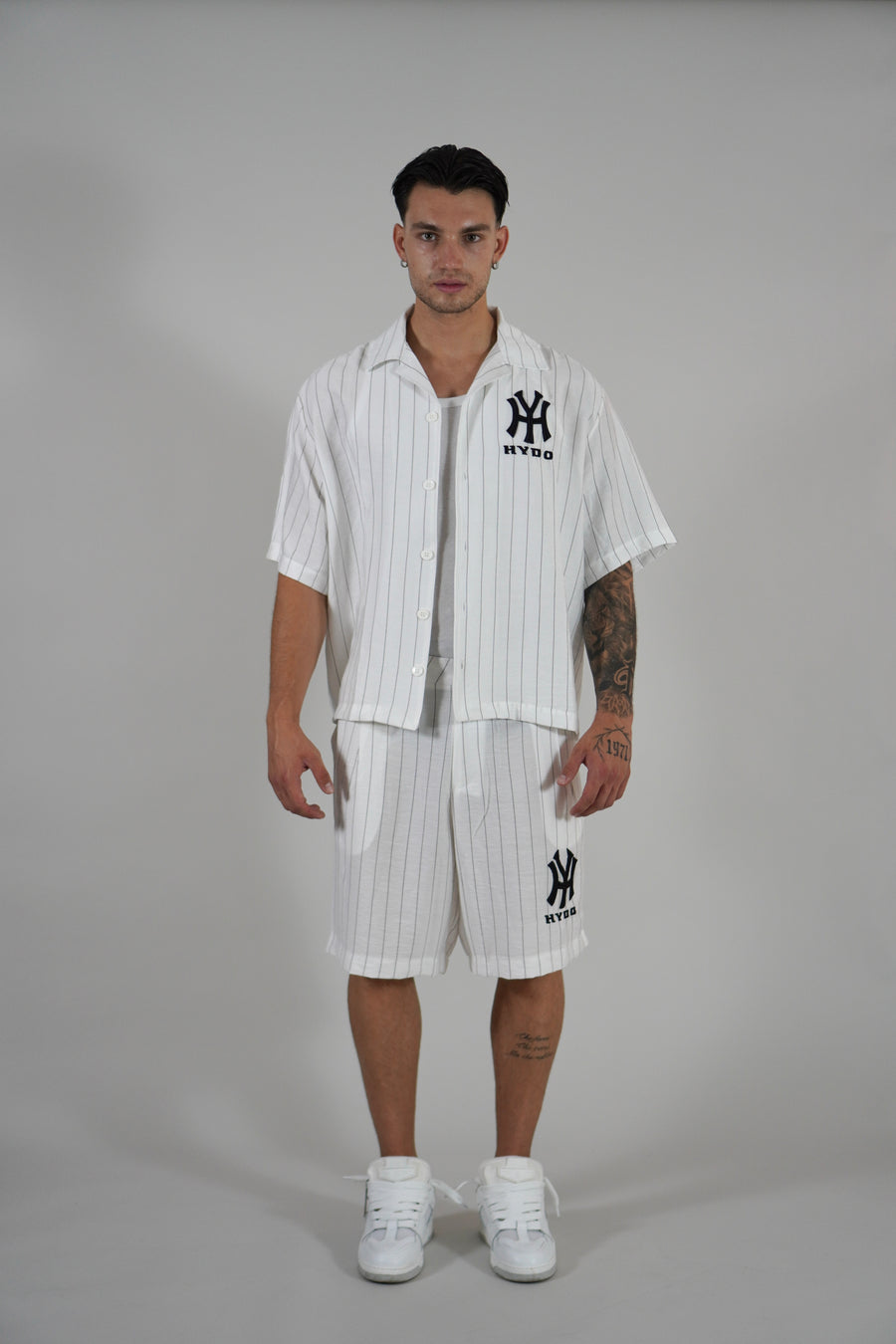 Coordinato Baseball NY White