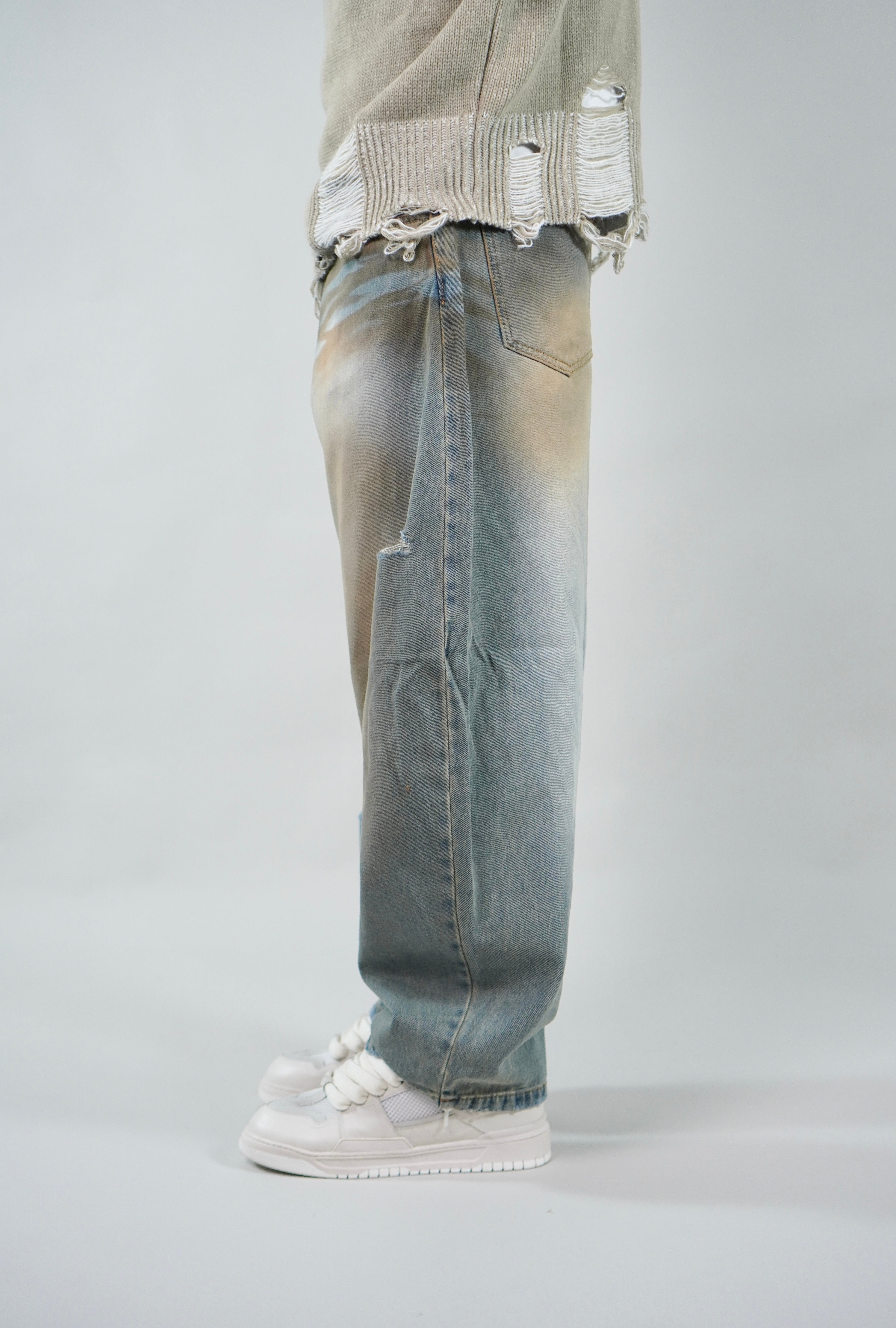 Jeans Baloon Denim Blue