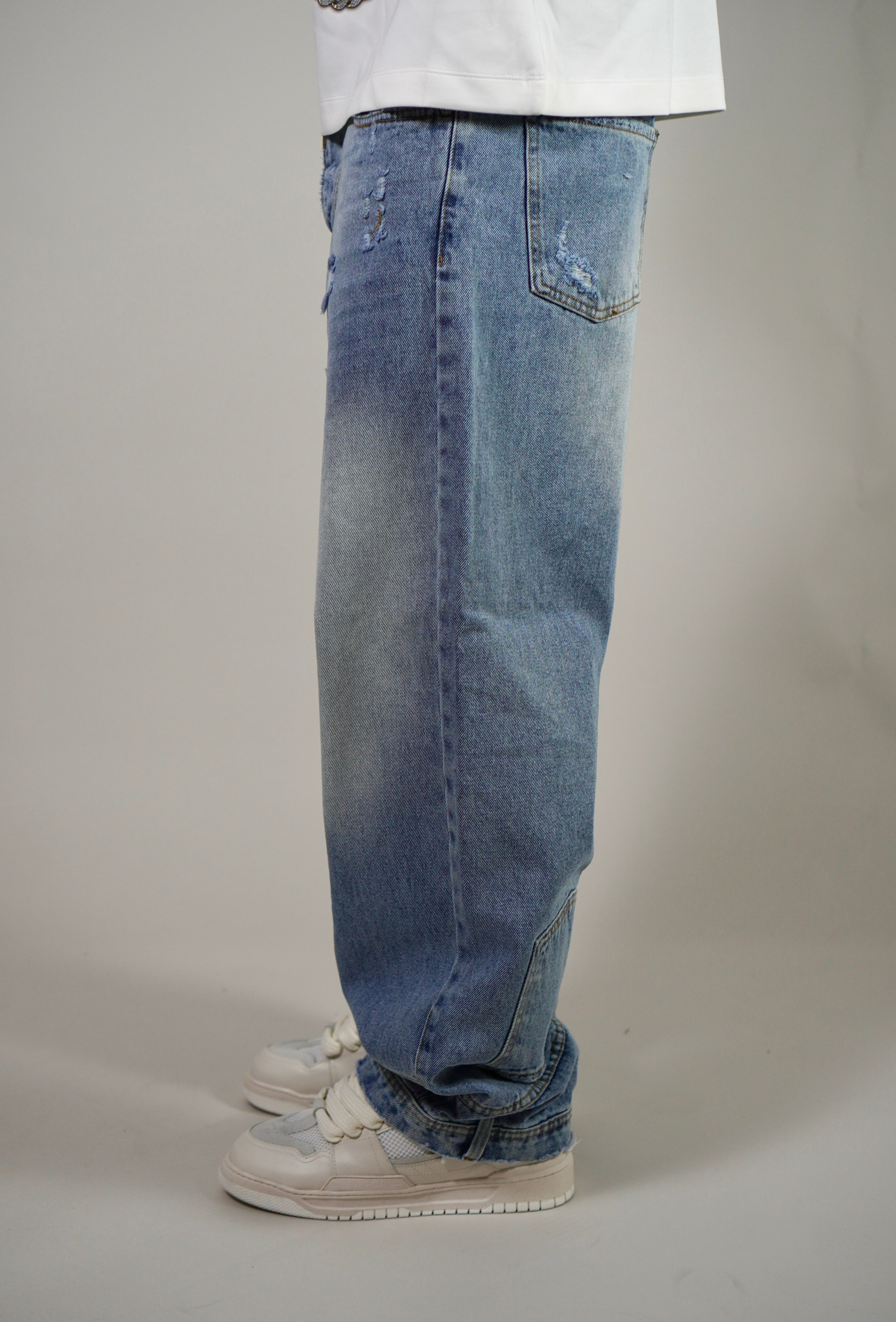 Jeans Reverse Pocket Blue