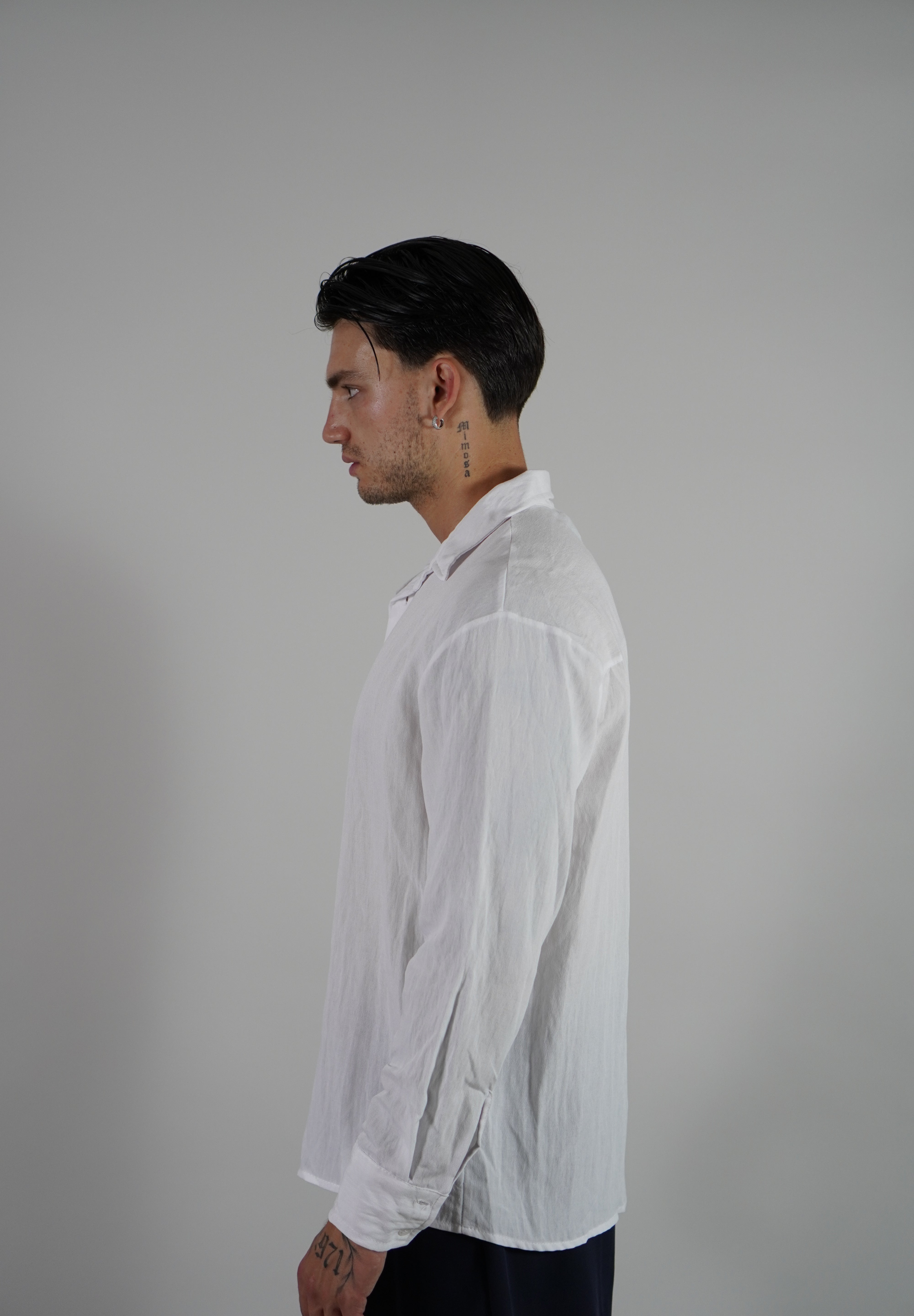 Camicia Linen White