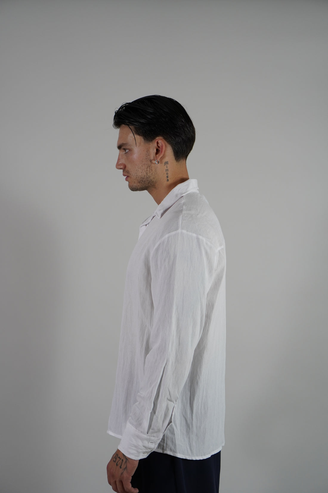 Camicia Linen White