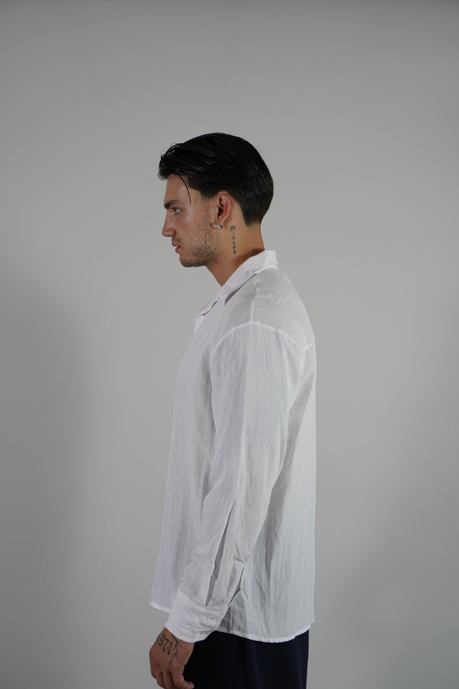 Camicia Linen White