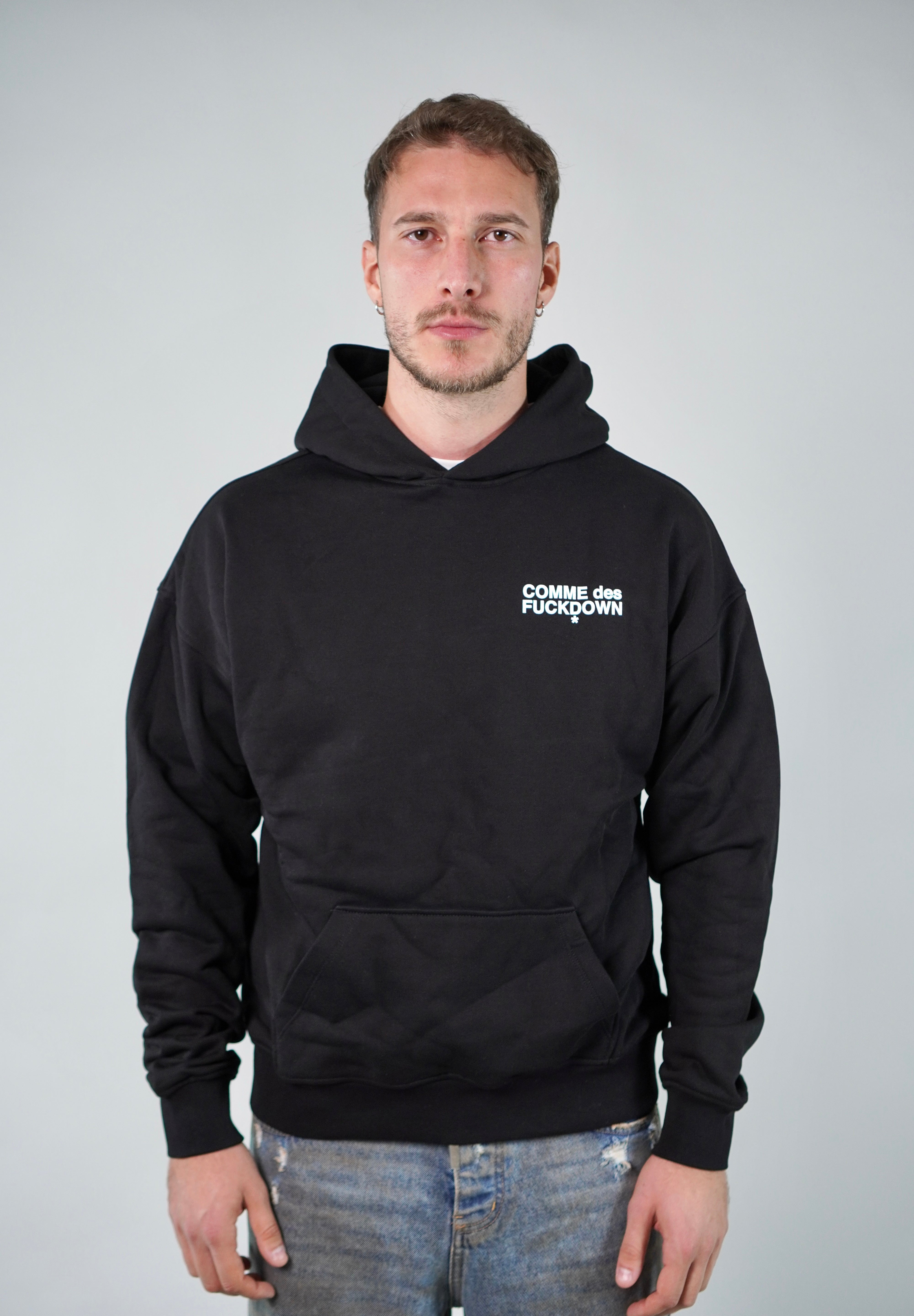 Hoodie Comme des Fuckdown Gothic