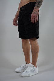 Bermuda Ripped Black