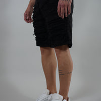Bermuda Ripped Black