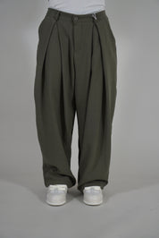 Pantalone Super Pencies Simil Lino Military