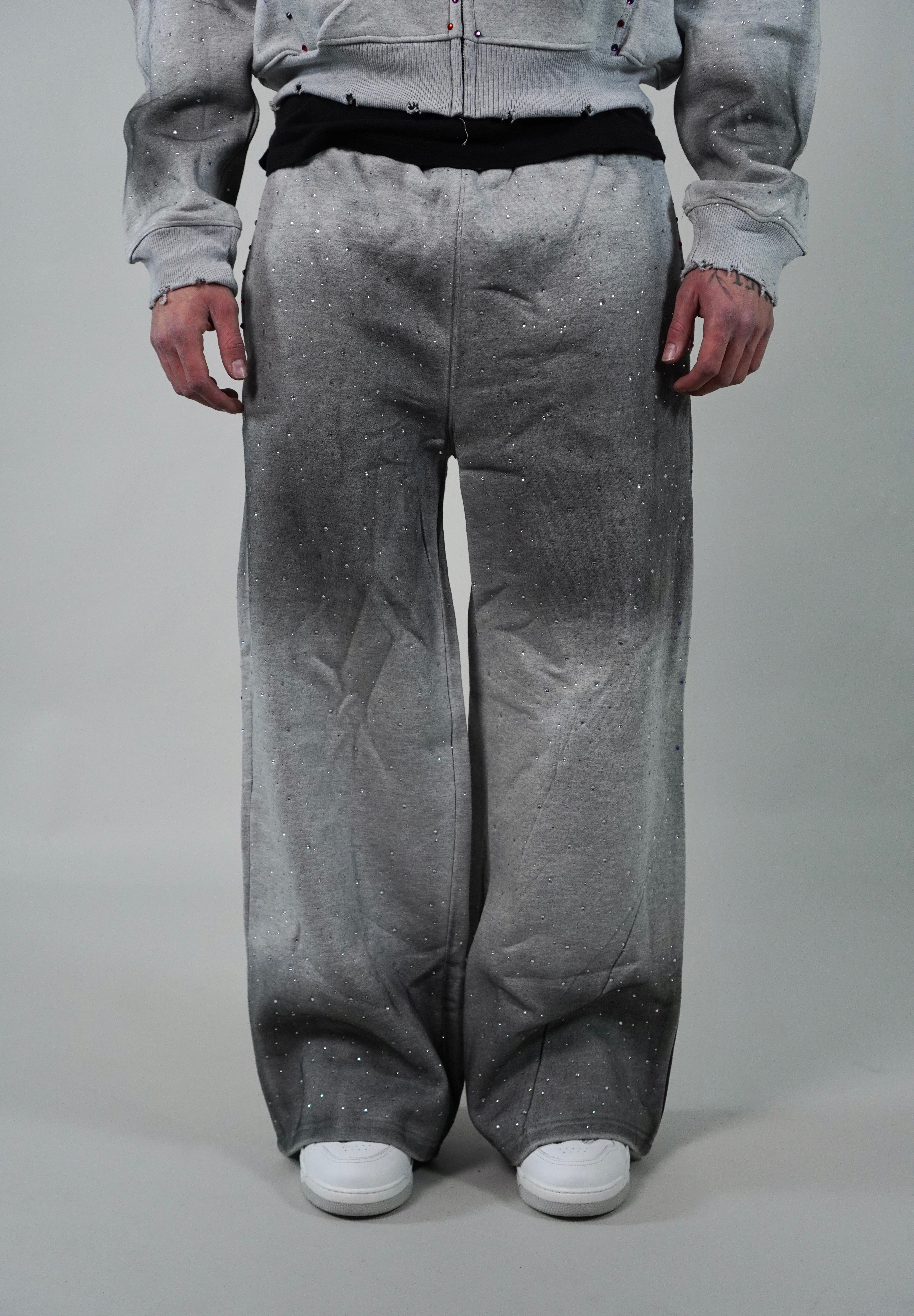 OVR Trousers Rhinestone Grey