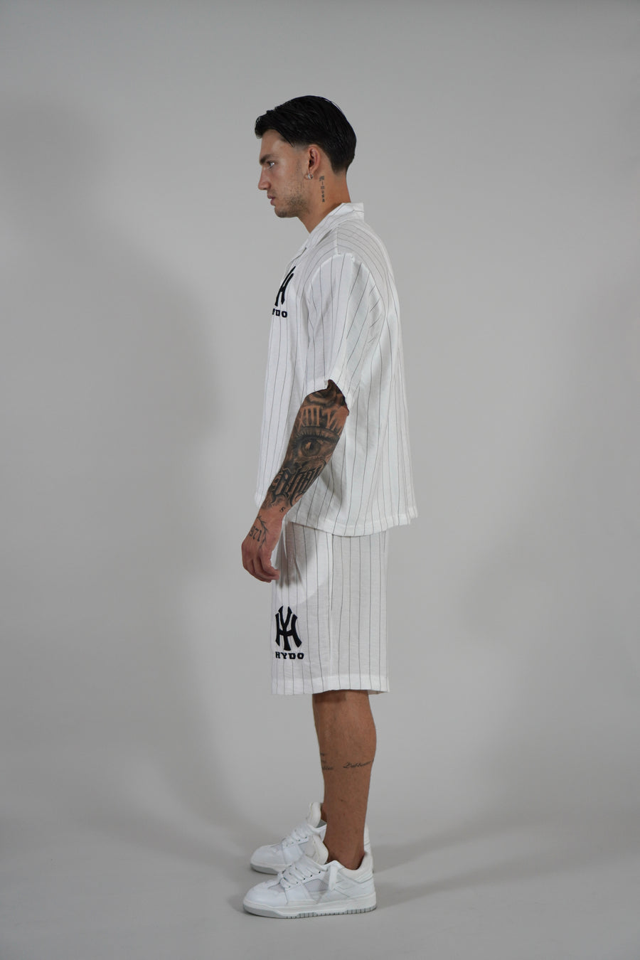 Coordinato Baseball NY White