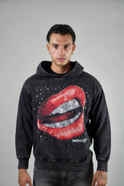 Hoodie Dazzling Red Lips