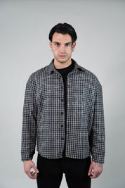 Camicia Flanella Spider Black