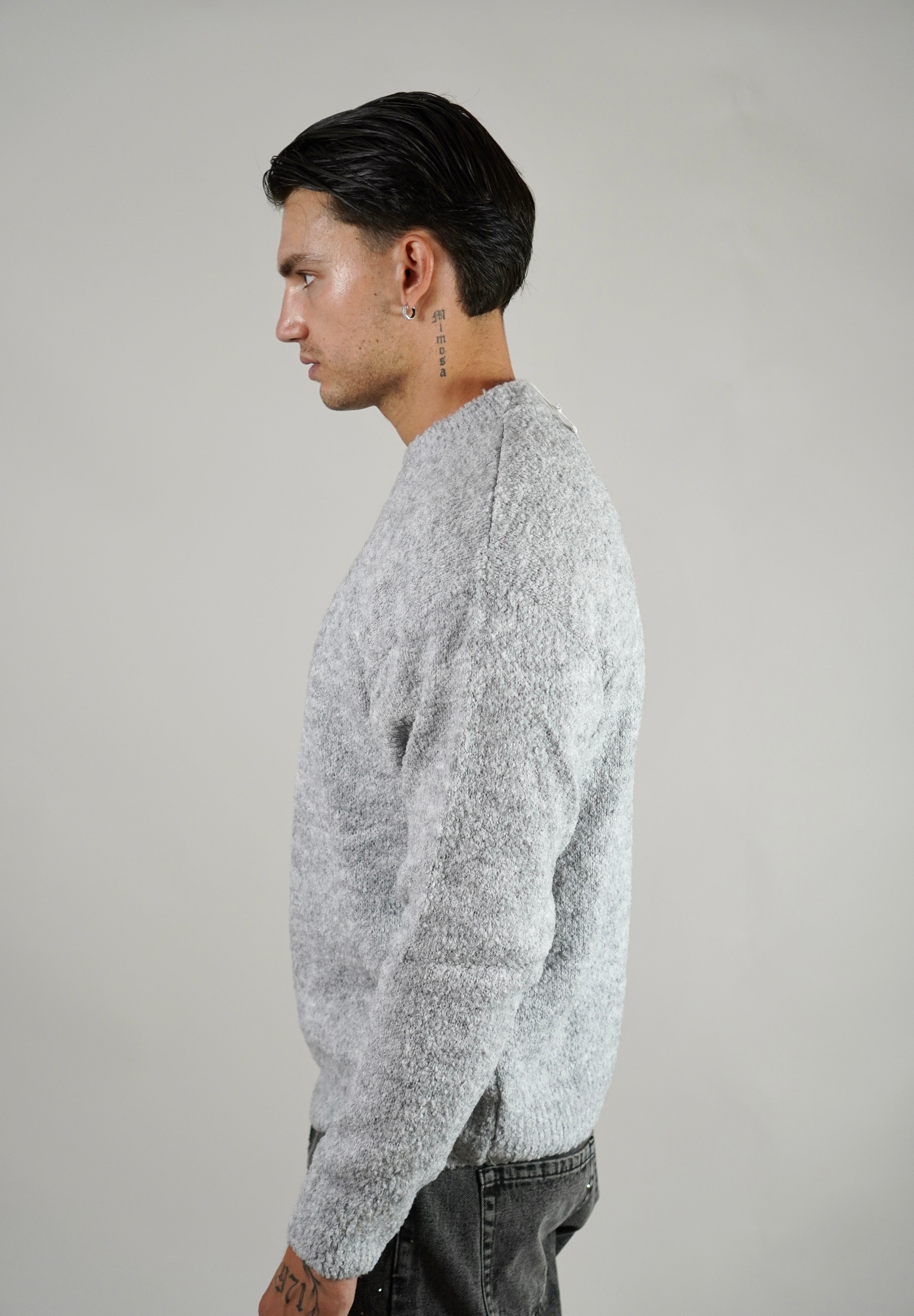 Maglione Alpaca Grey