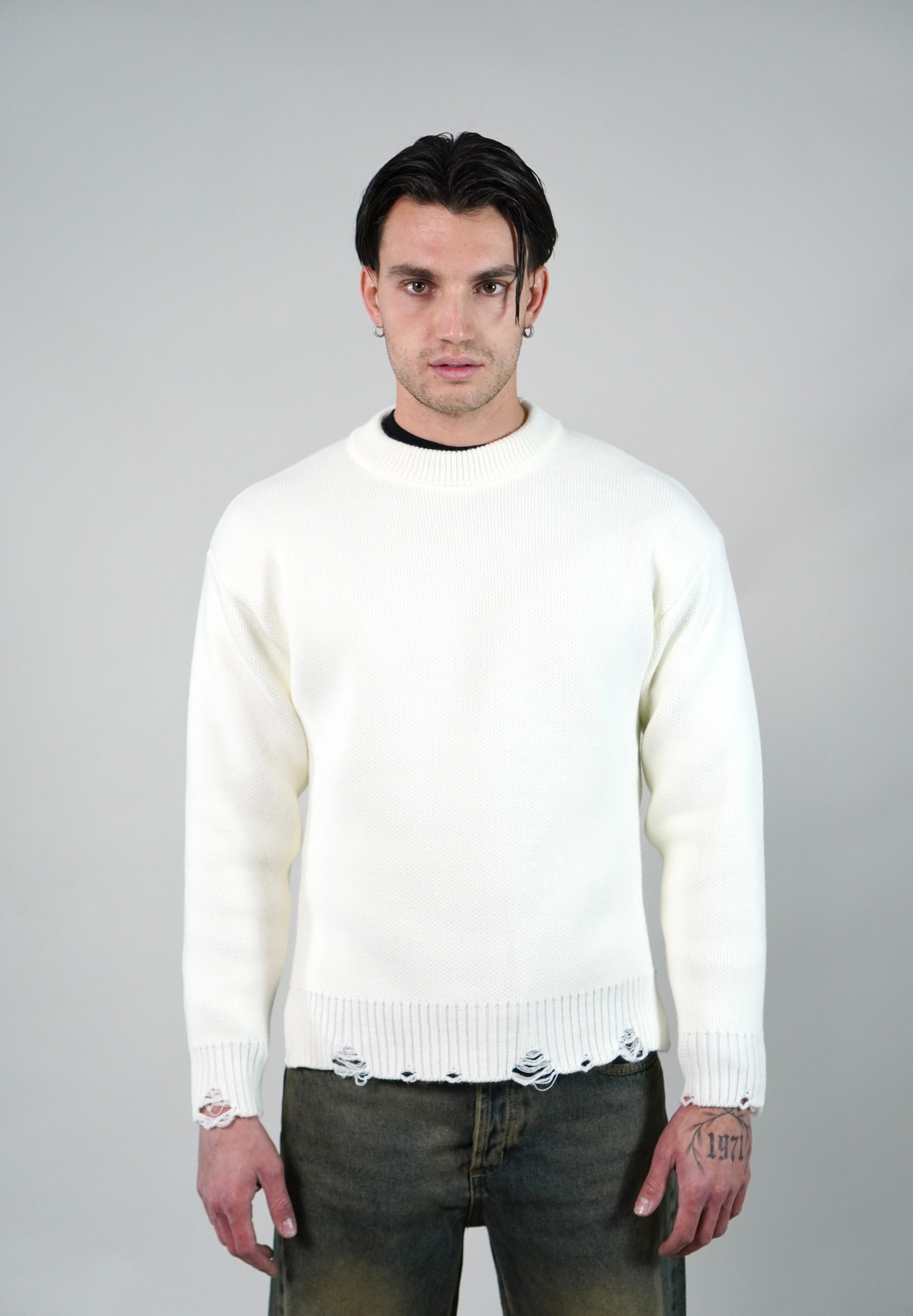 Maglione Easy White