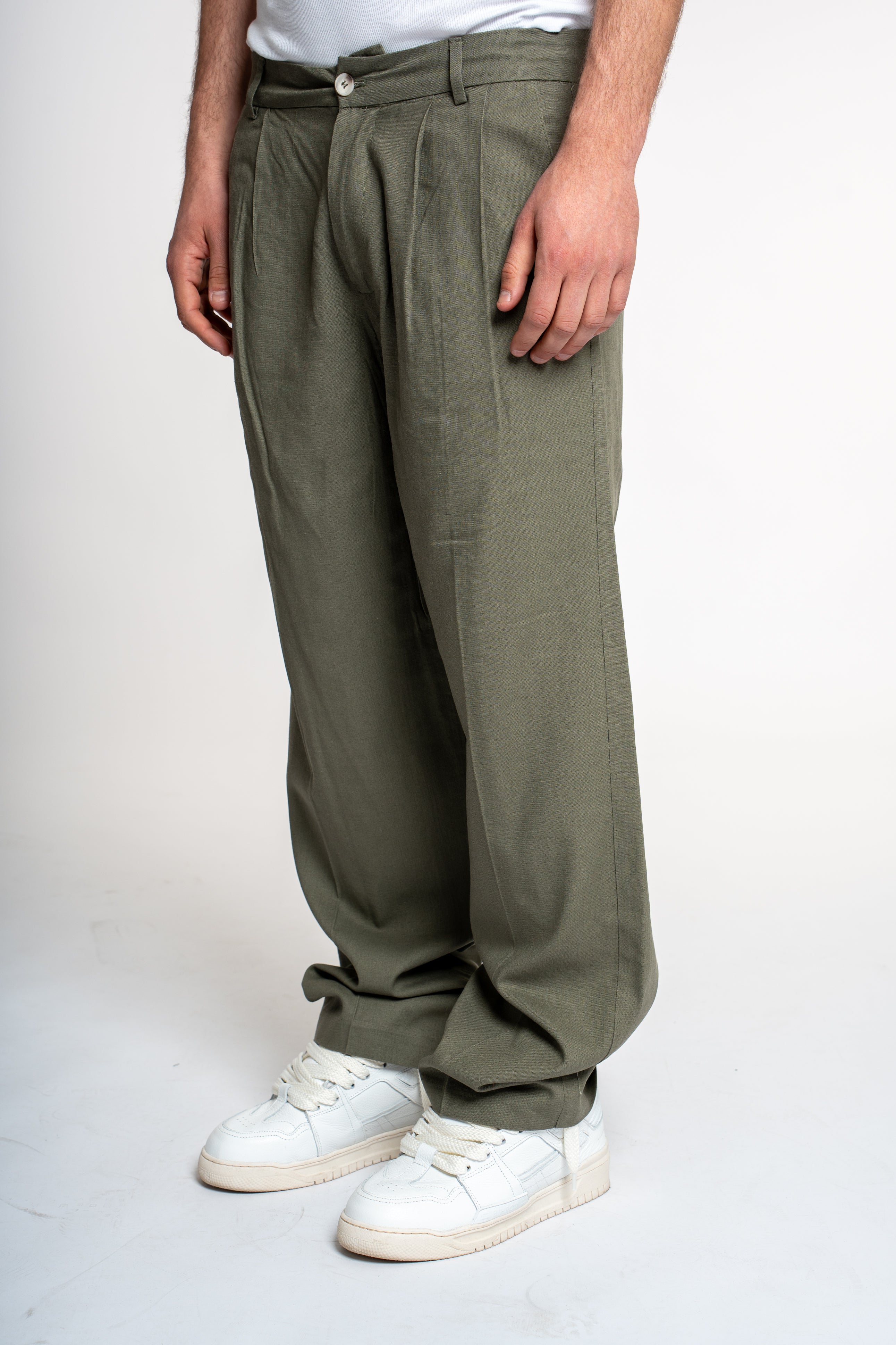 PantaBottone in Lino (5 colori)