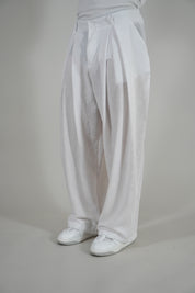 Pantalone Super Pencies Simil Lino White