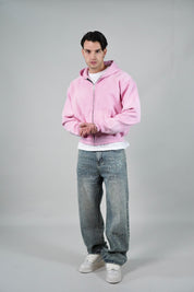 OVR Sunfaded Hoodie Pink
