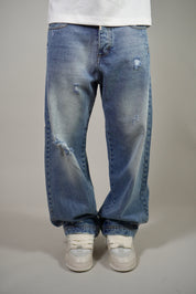Jeans Reverse Pocket Blue