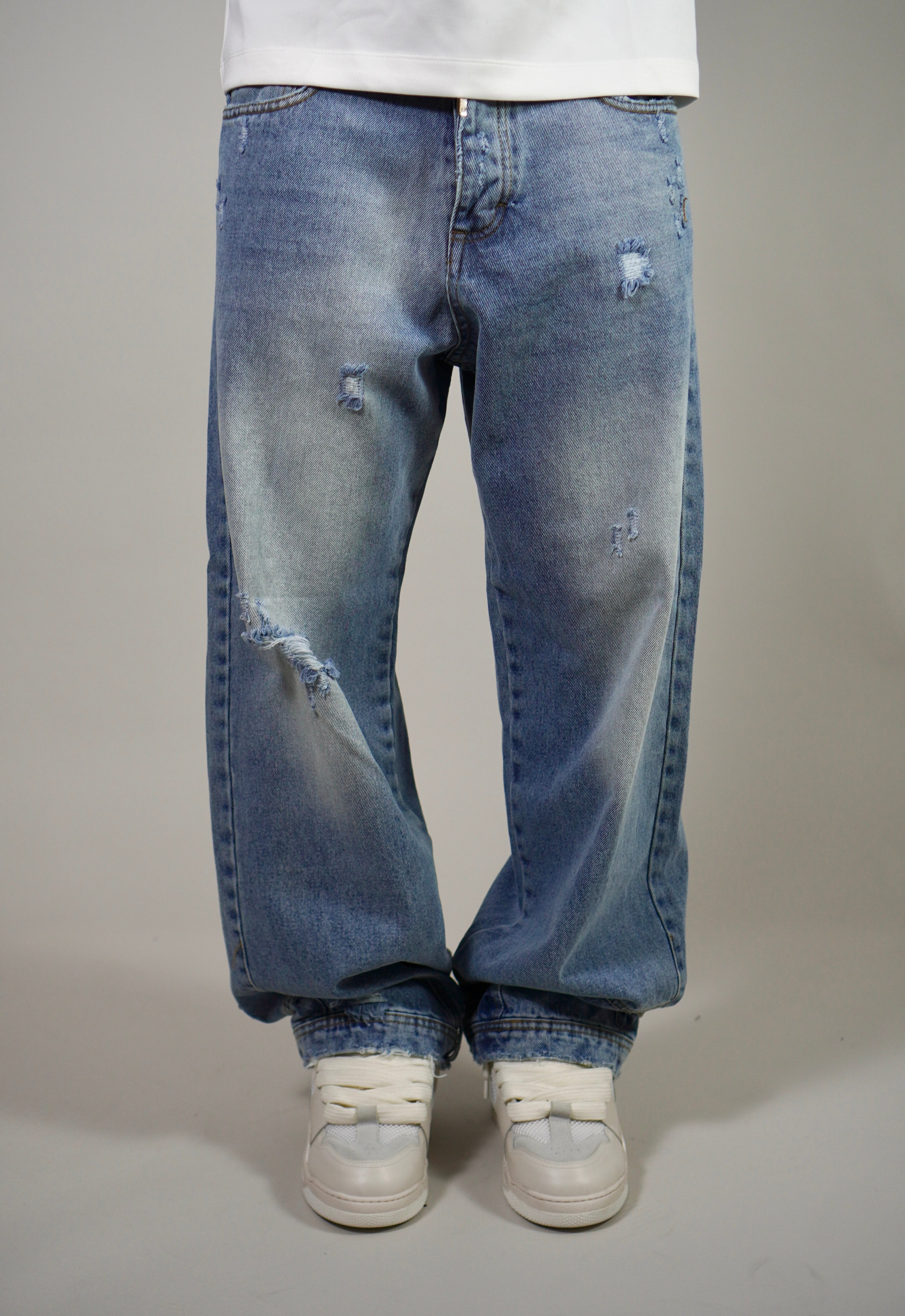 Jeans Reverse Pocket Blue
