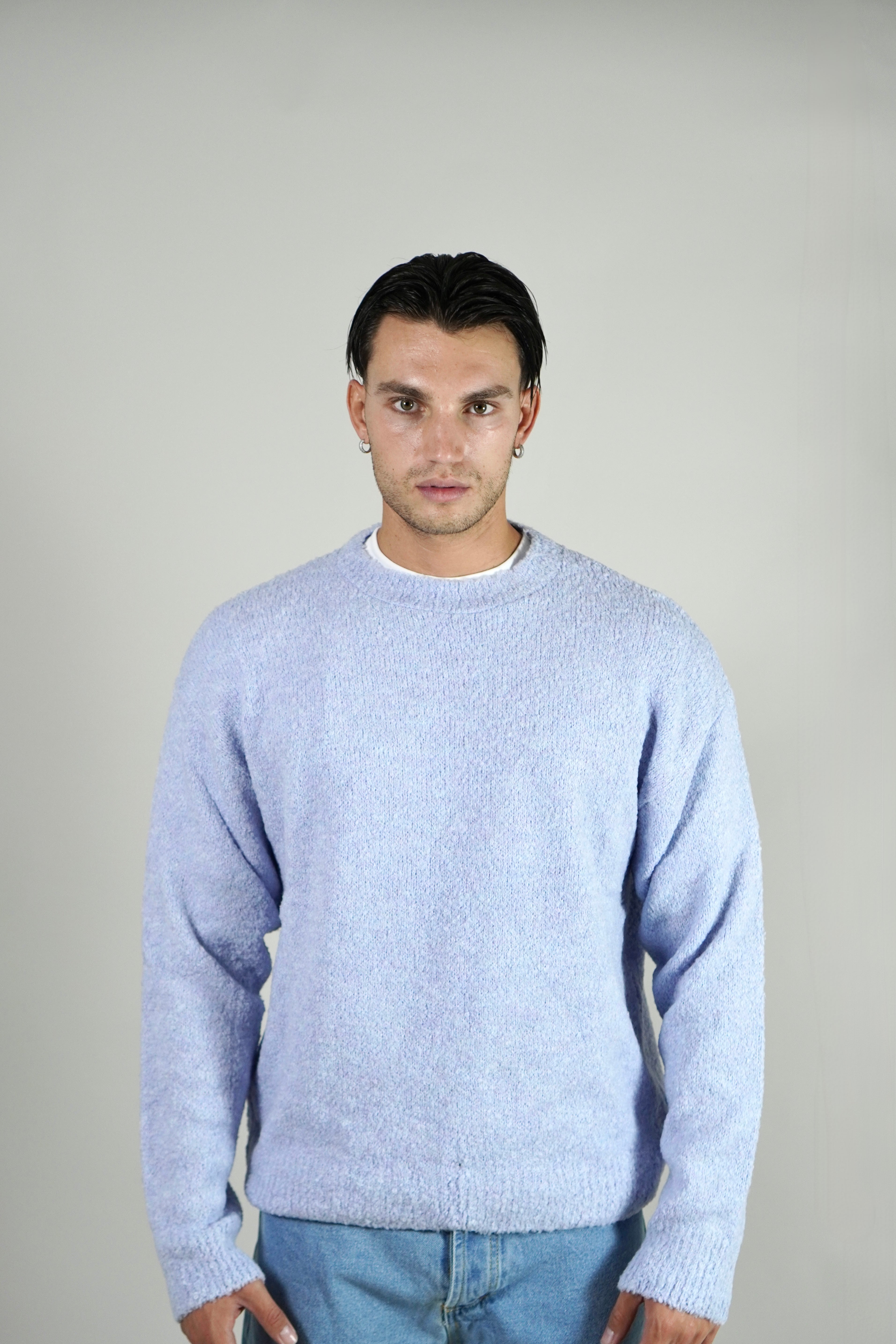 Maglione Alpaca Sky