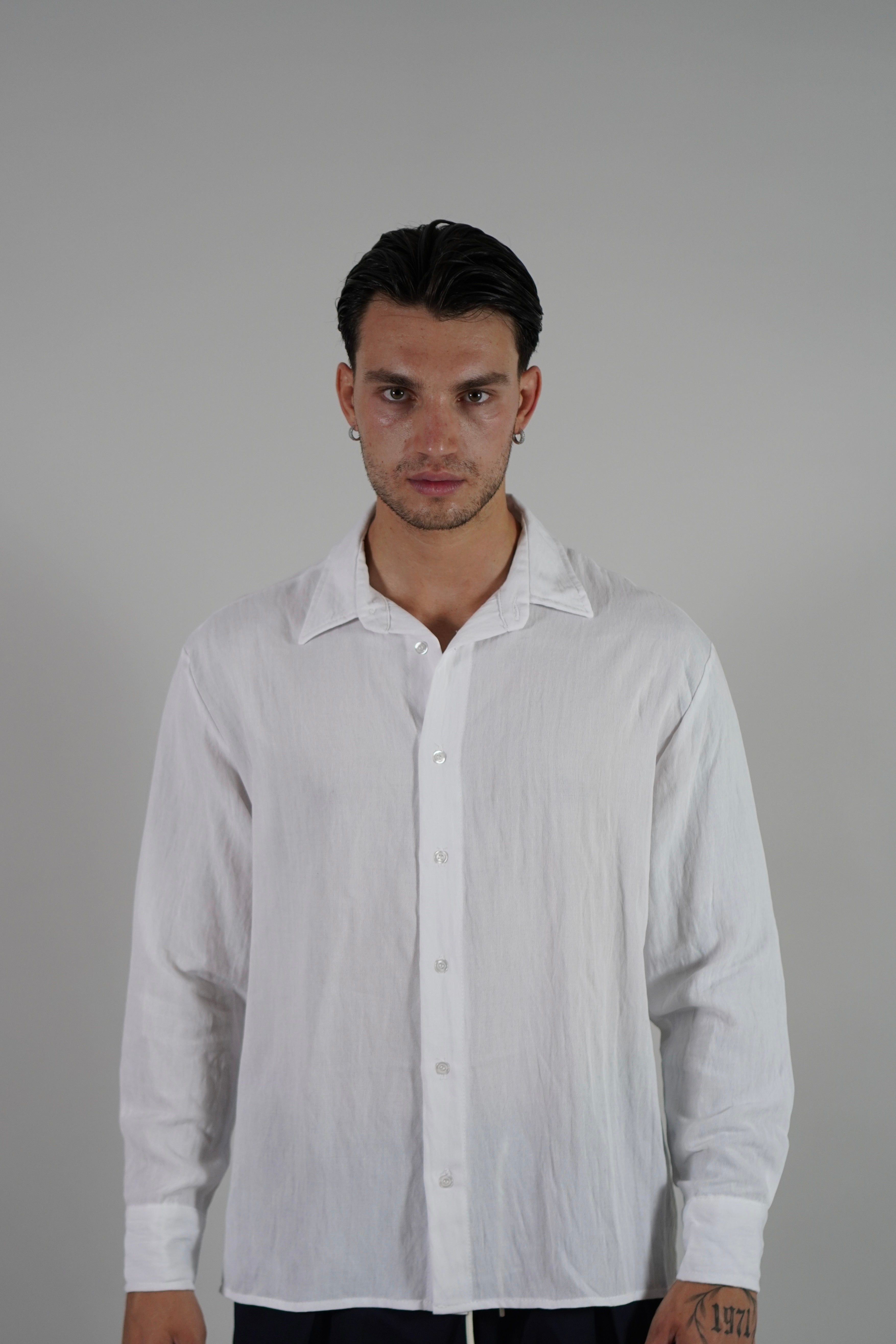 Camicia Linen White
