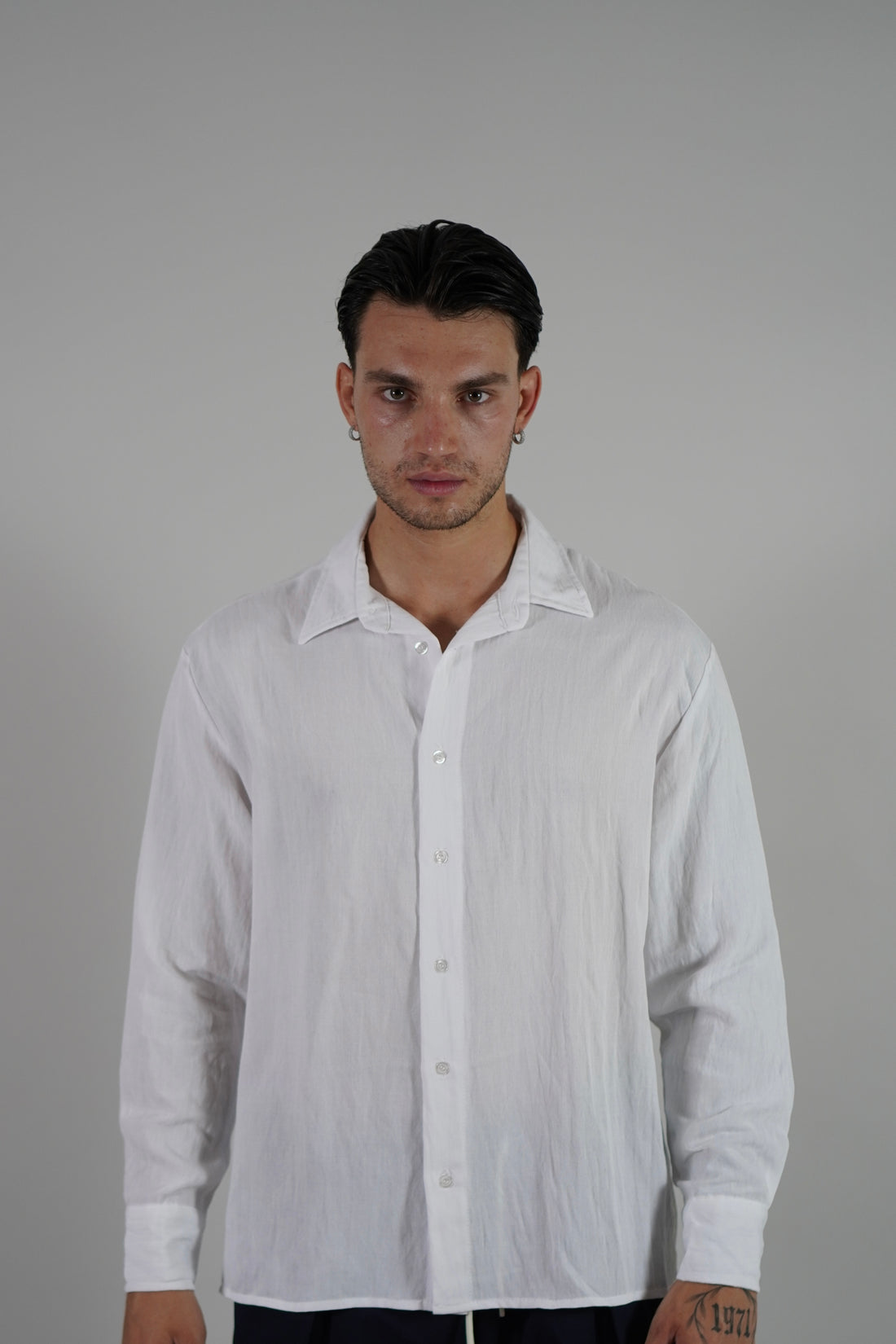 Camicia Linen White