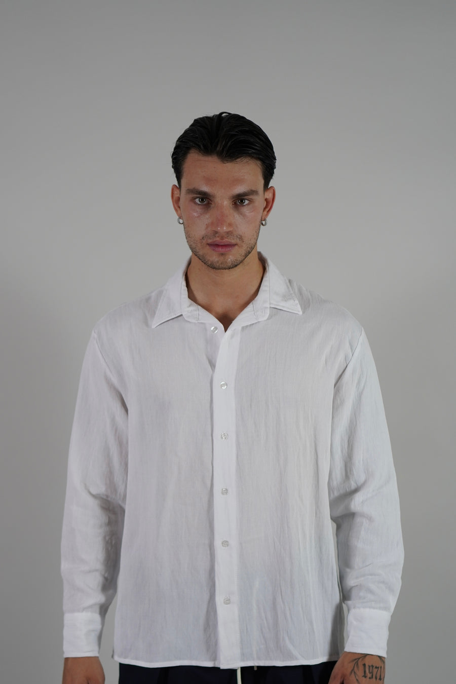 Camicia Linen White