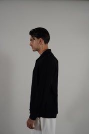 Camicia Linen Black