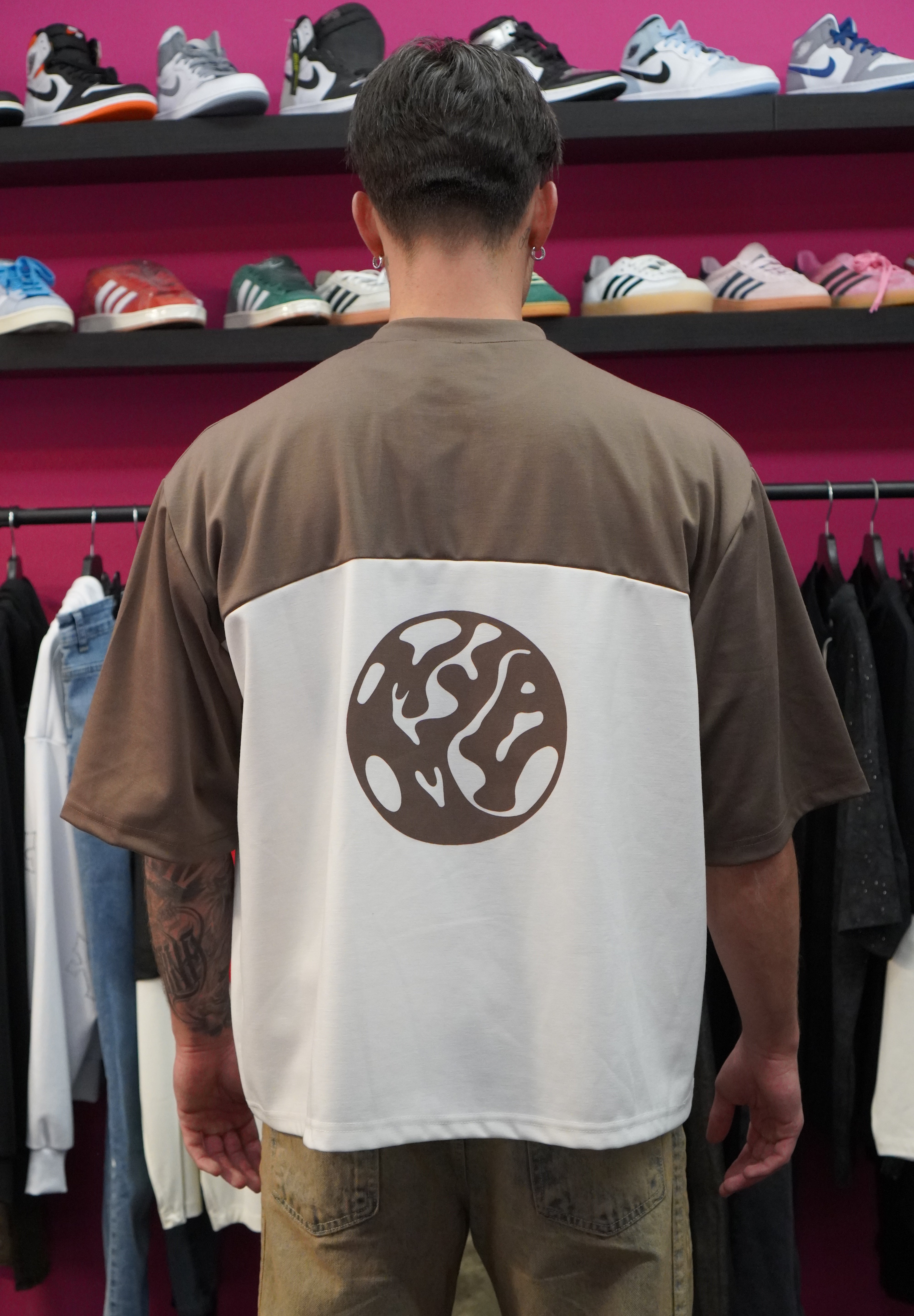 T-shirt Club Brown