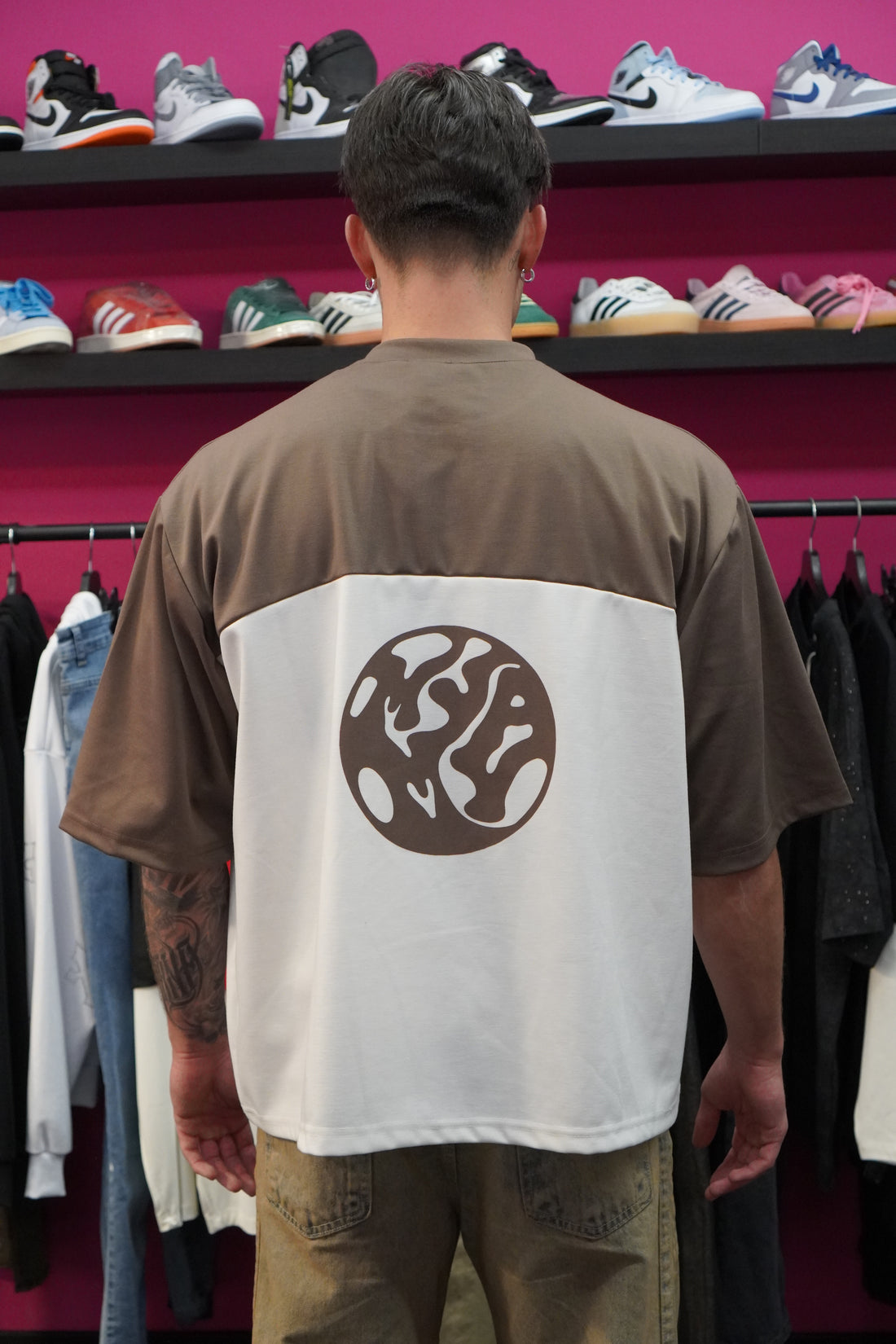 T-shirt Club Brown