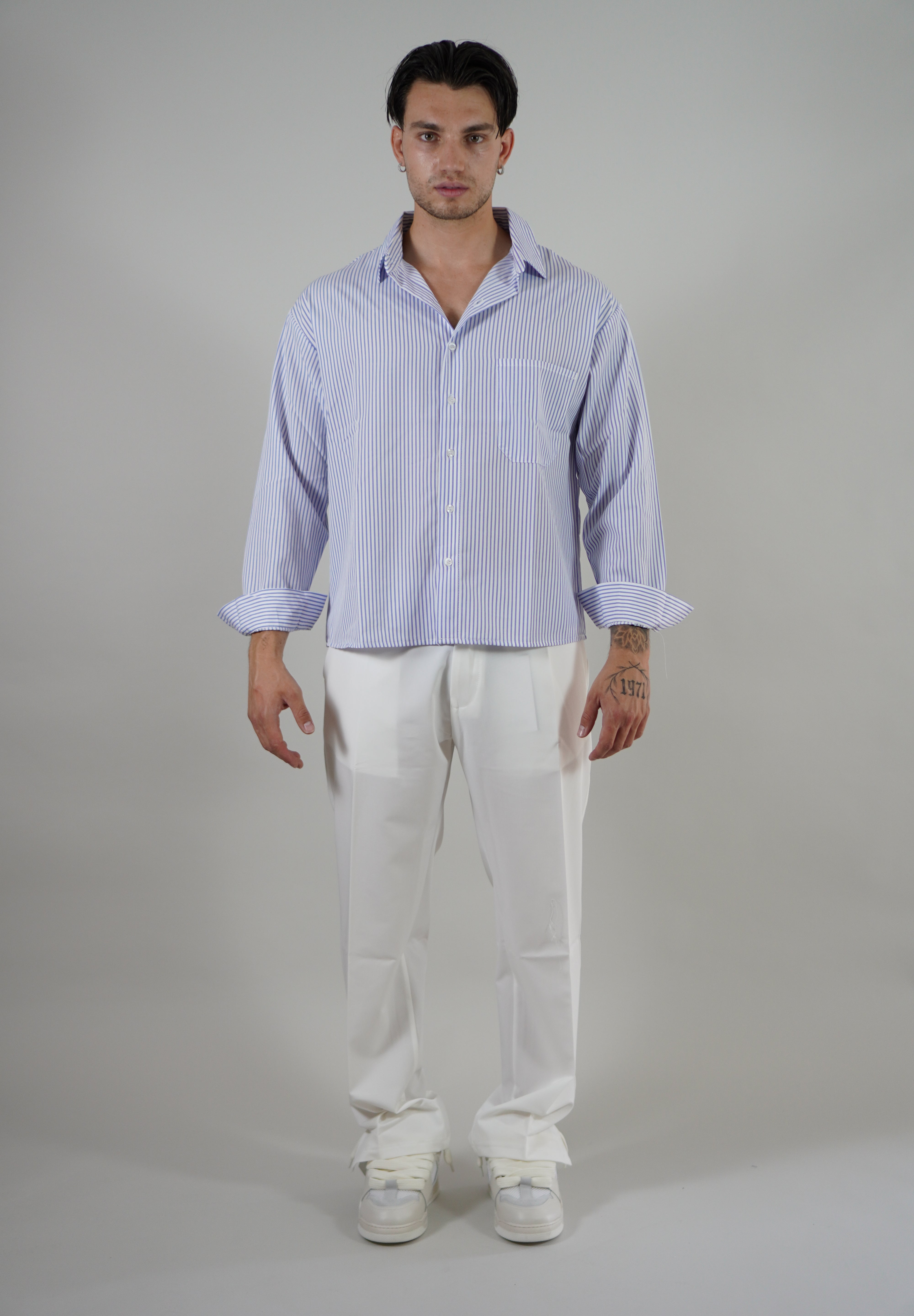 Pantalone Spacchetti White