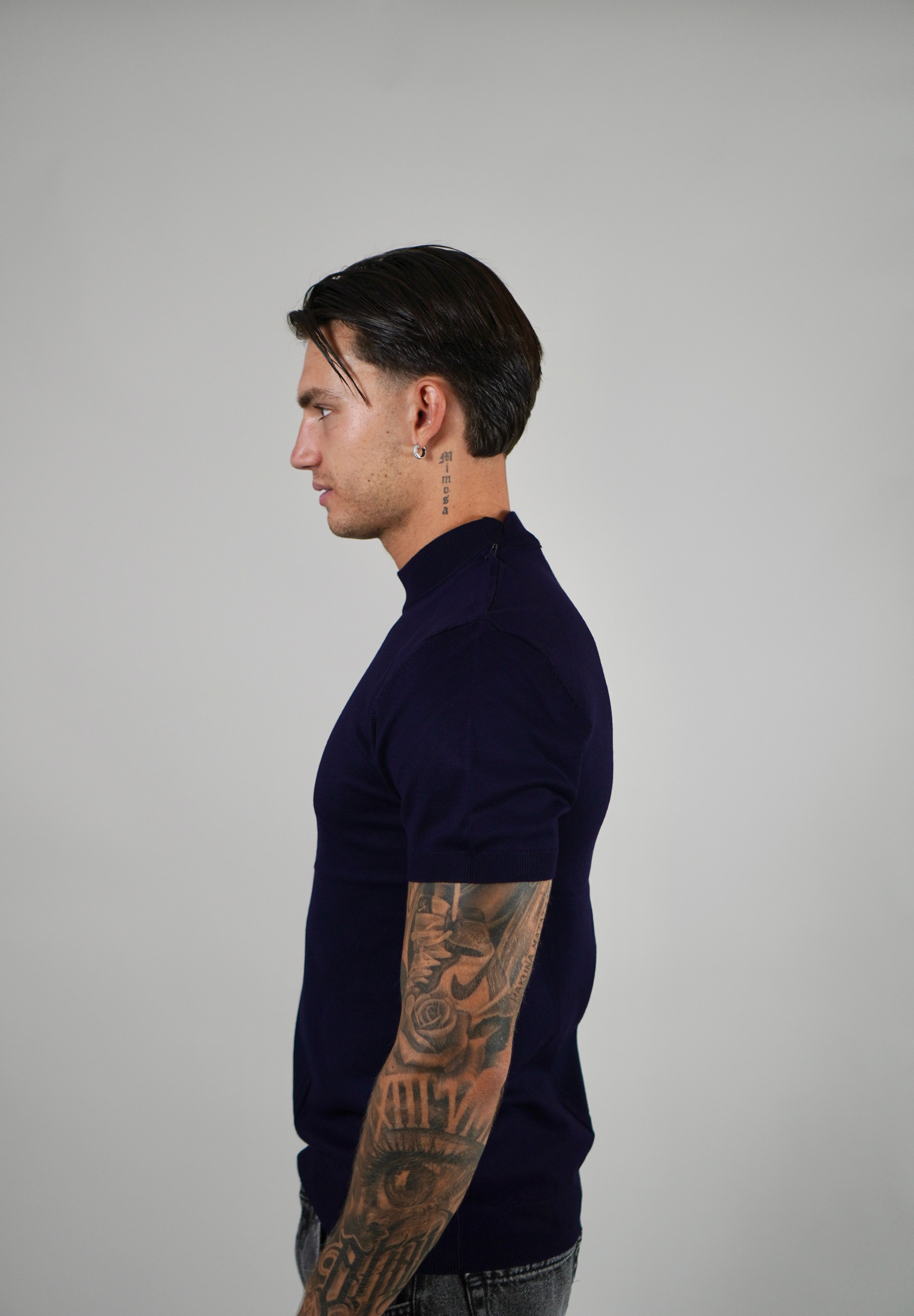 T-Shirt Girocollo Navy