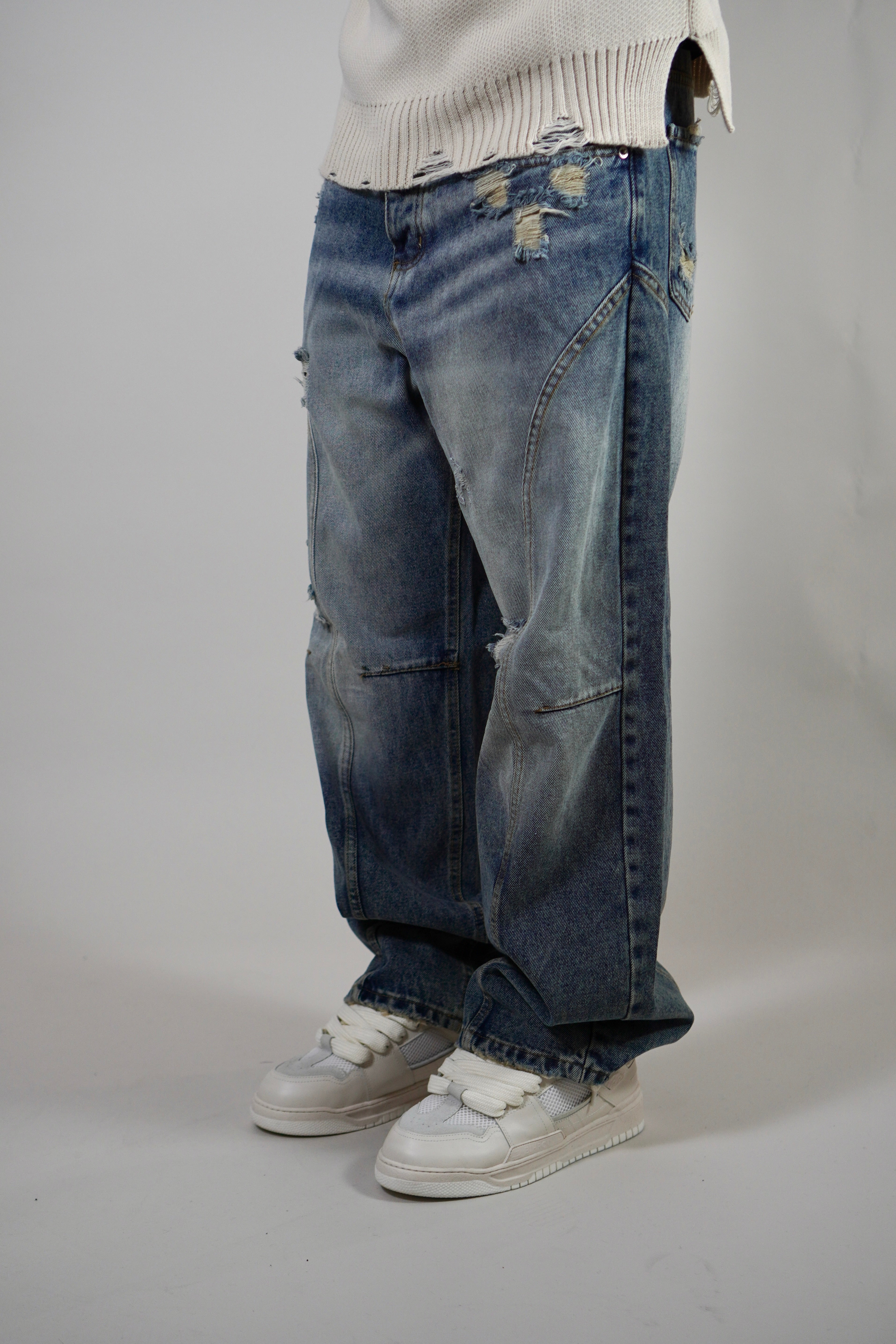 Jeans Baggy Ruined