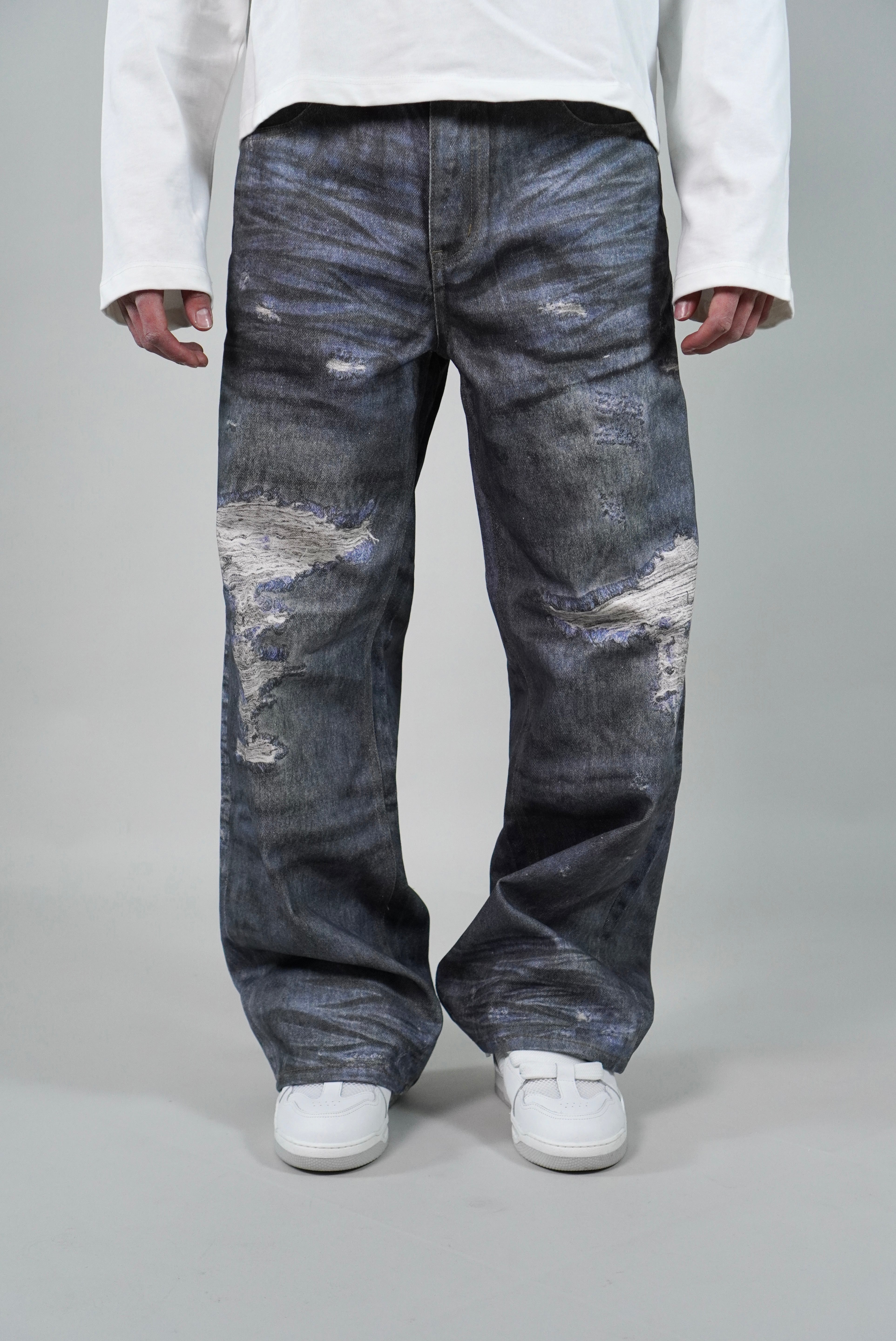 OVR Jeans Baggy Paint
