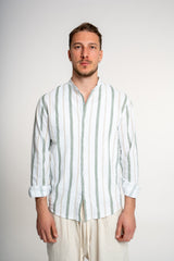 Camicia in Lino Santorini Military