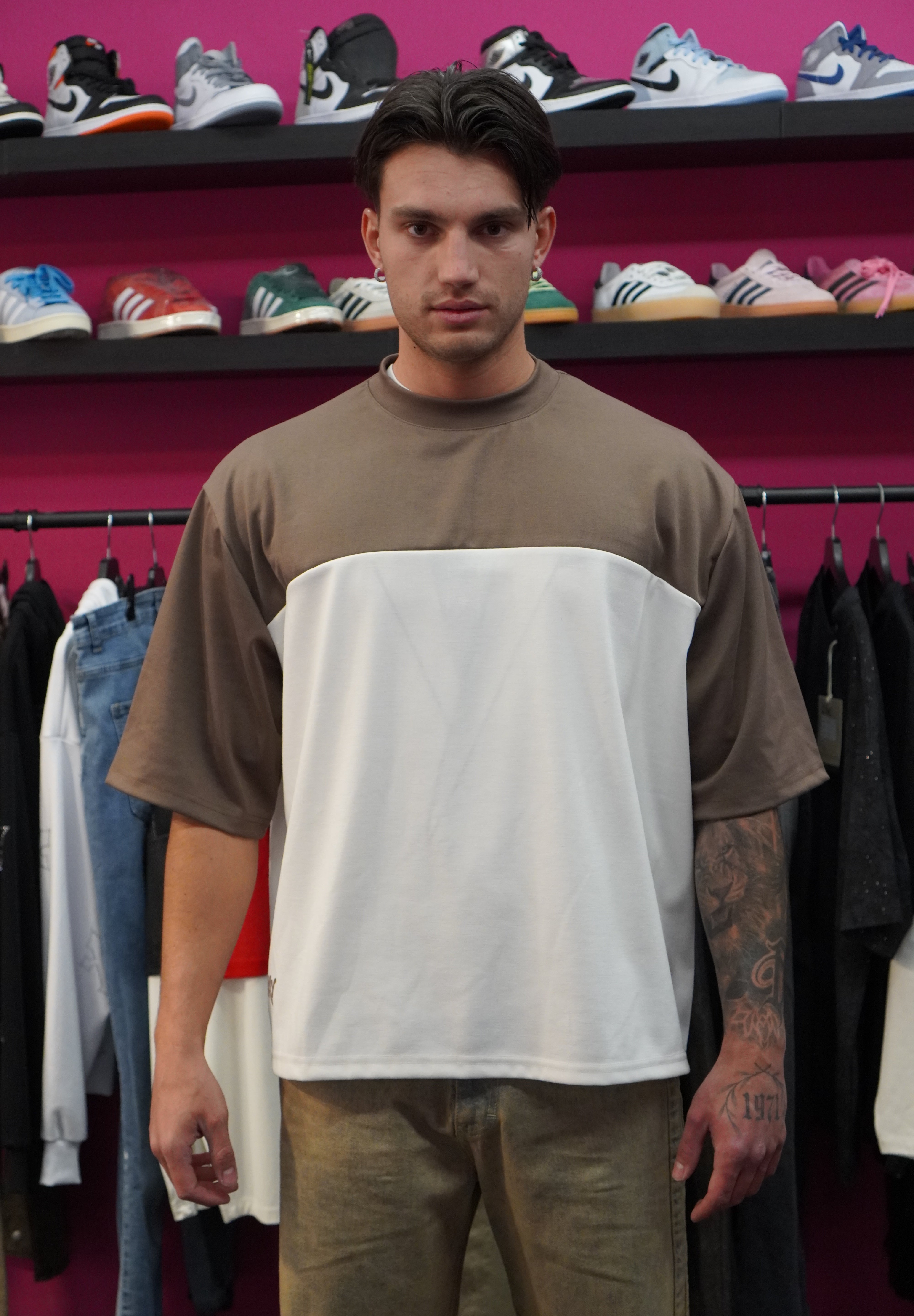 T-shirt Club Brown
