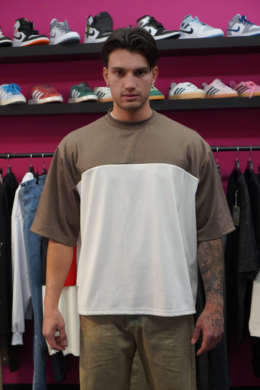 T-shirt Club Brown