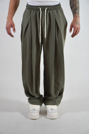 Pantalone Deep Pencies Simil Lino Military