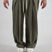 Pantalone Deep Pencies Simil Lino Military
