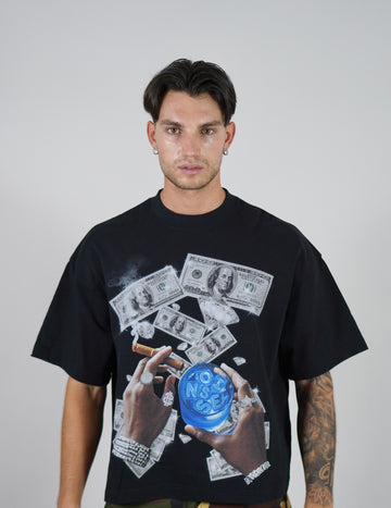 T-Shirt Holding Money