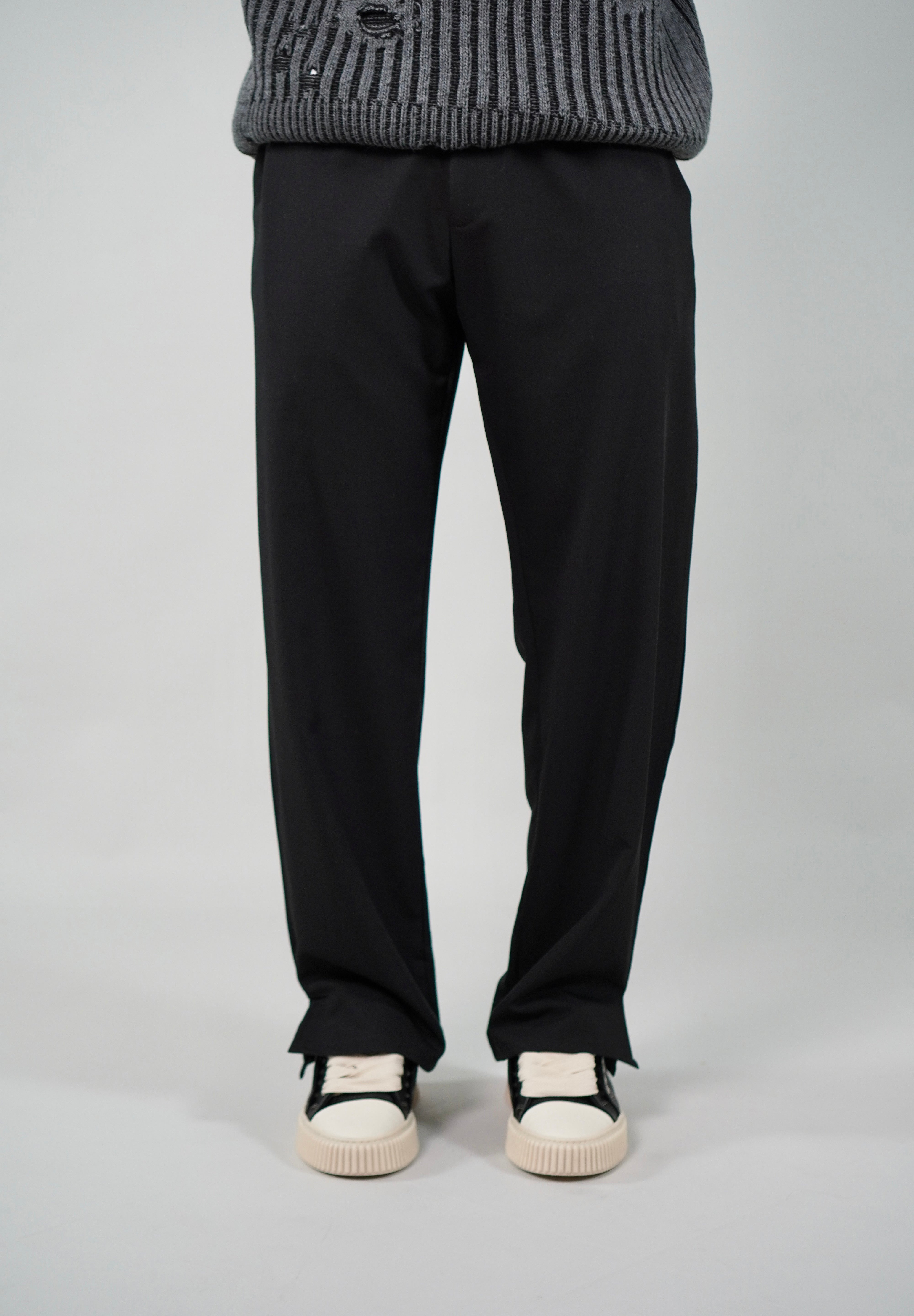 Pantalone Spacchetti Black