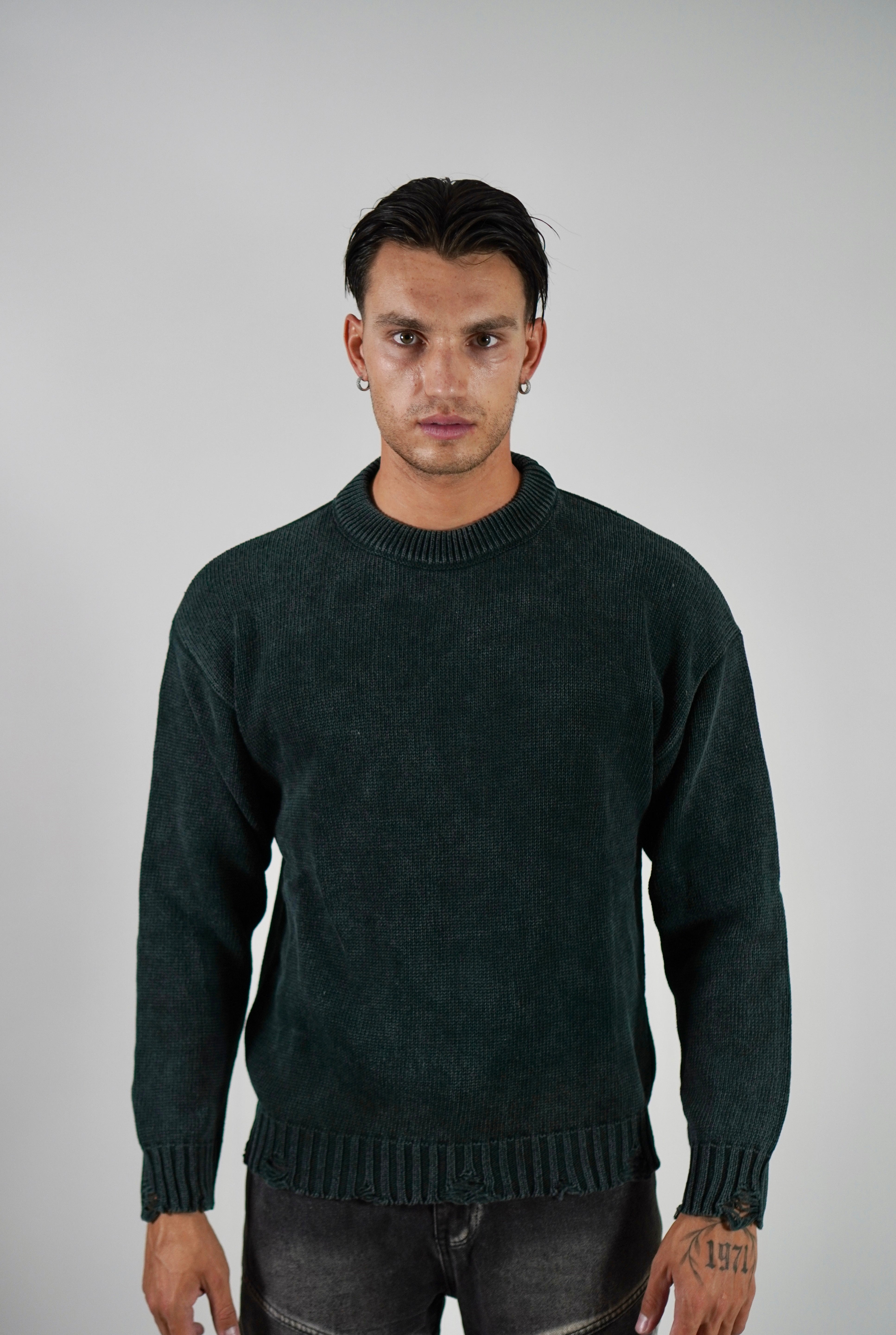 Maglione Ash Green