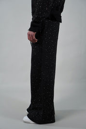 OVR Trousers Rhinestone Black