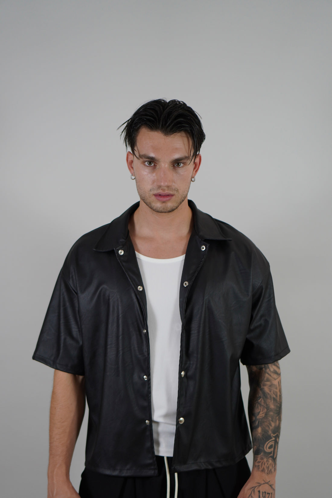 Giacca Short in Ecopelle