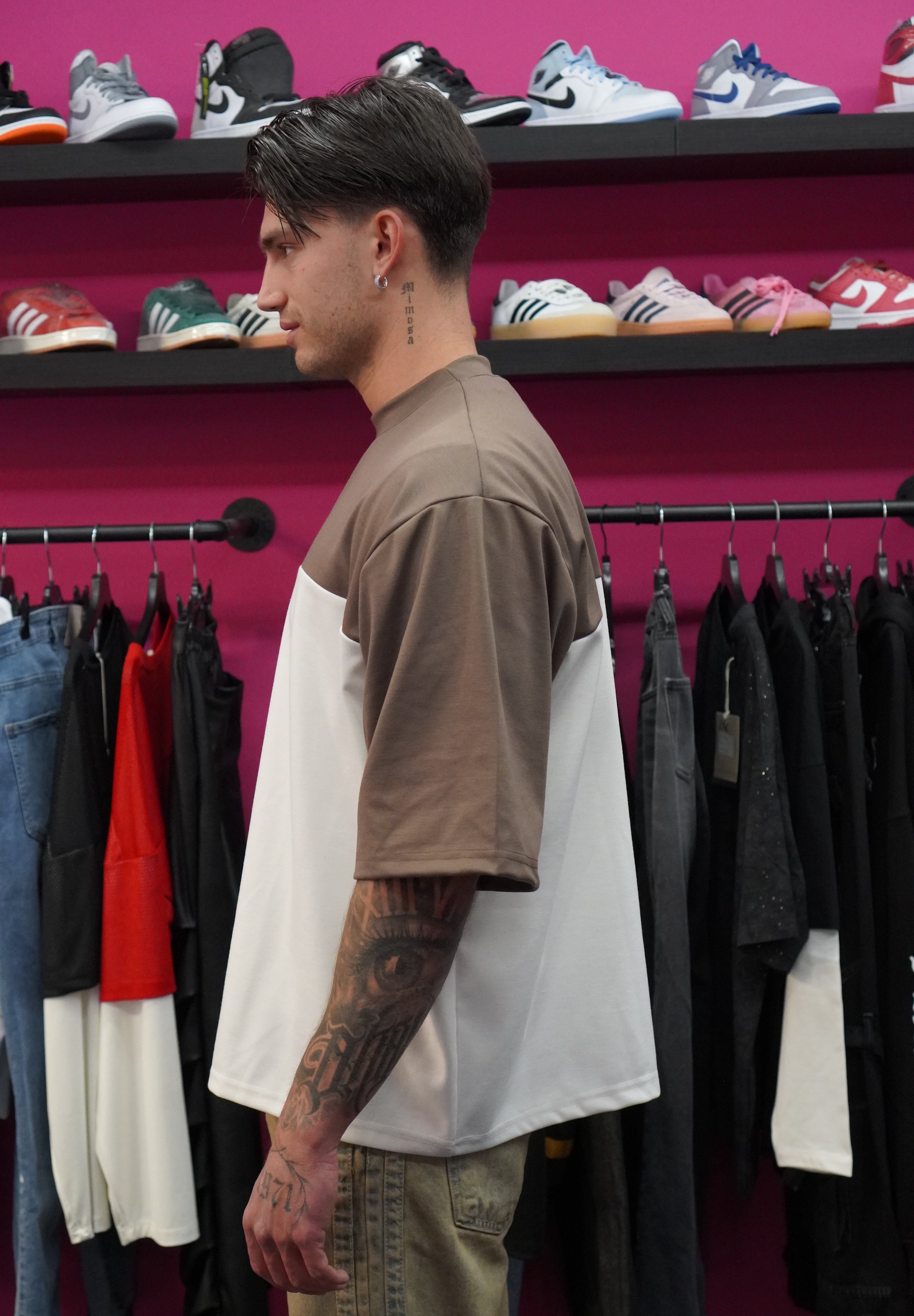T-shirt Club Brown