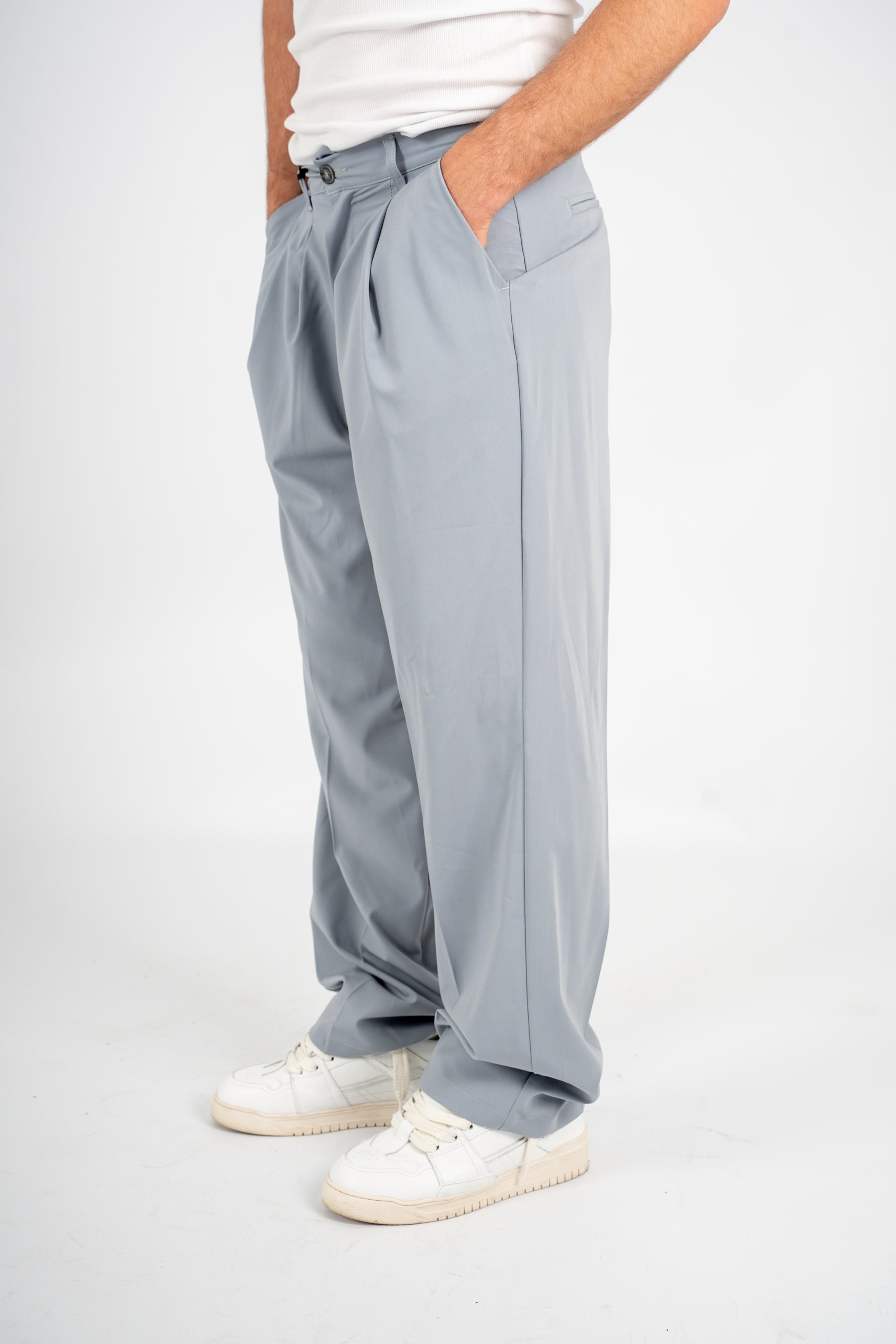 Pantalone Elegant Ghiaccio
