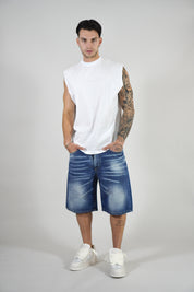 Short Diamond Blue