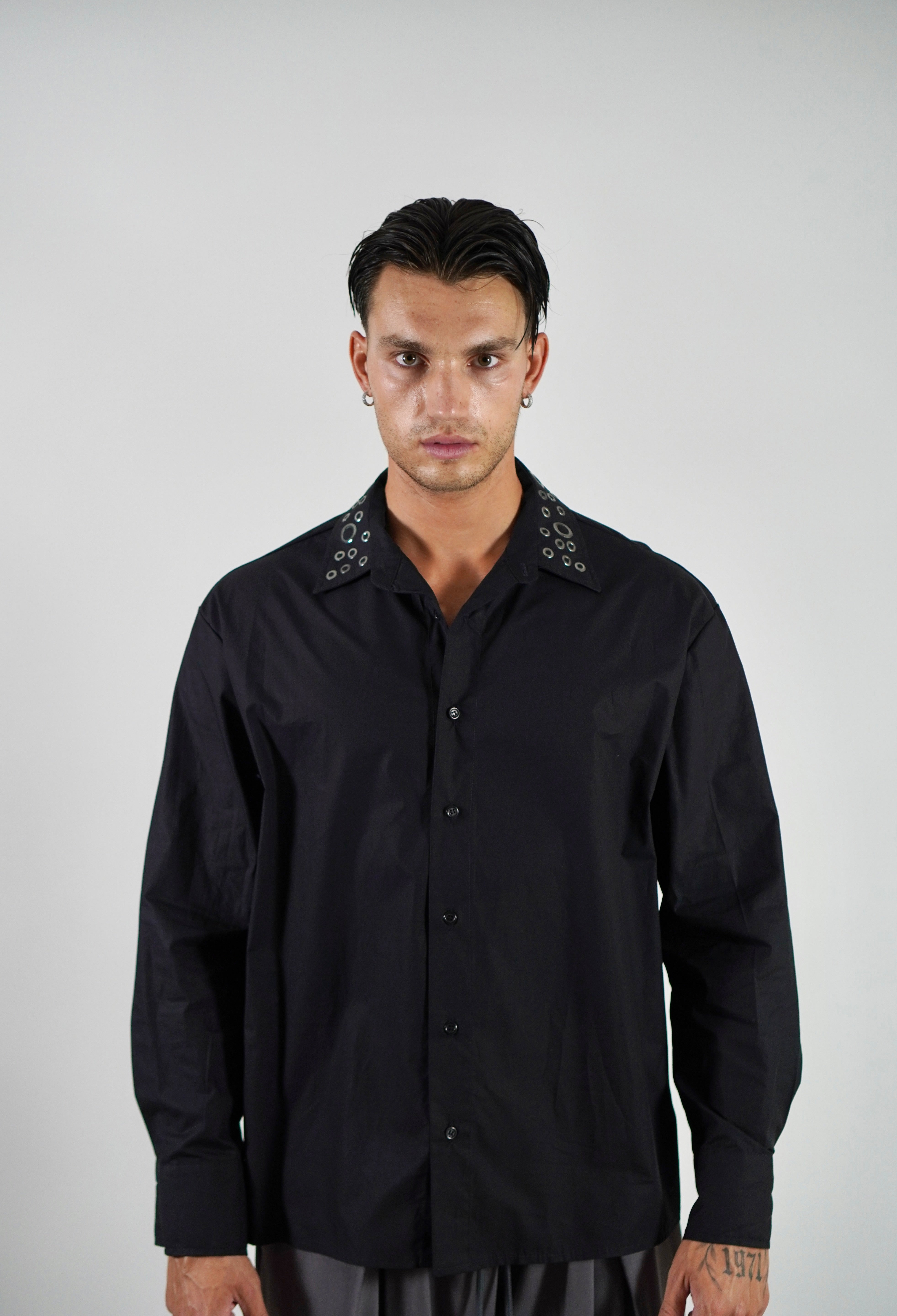 Camicia Black Borchie