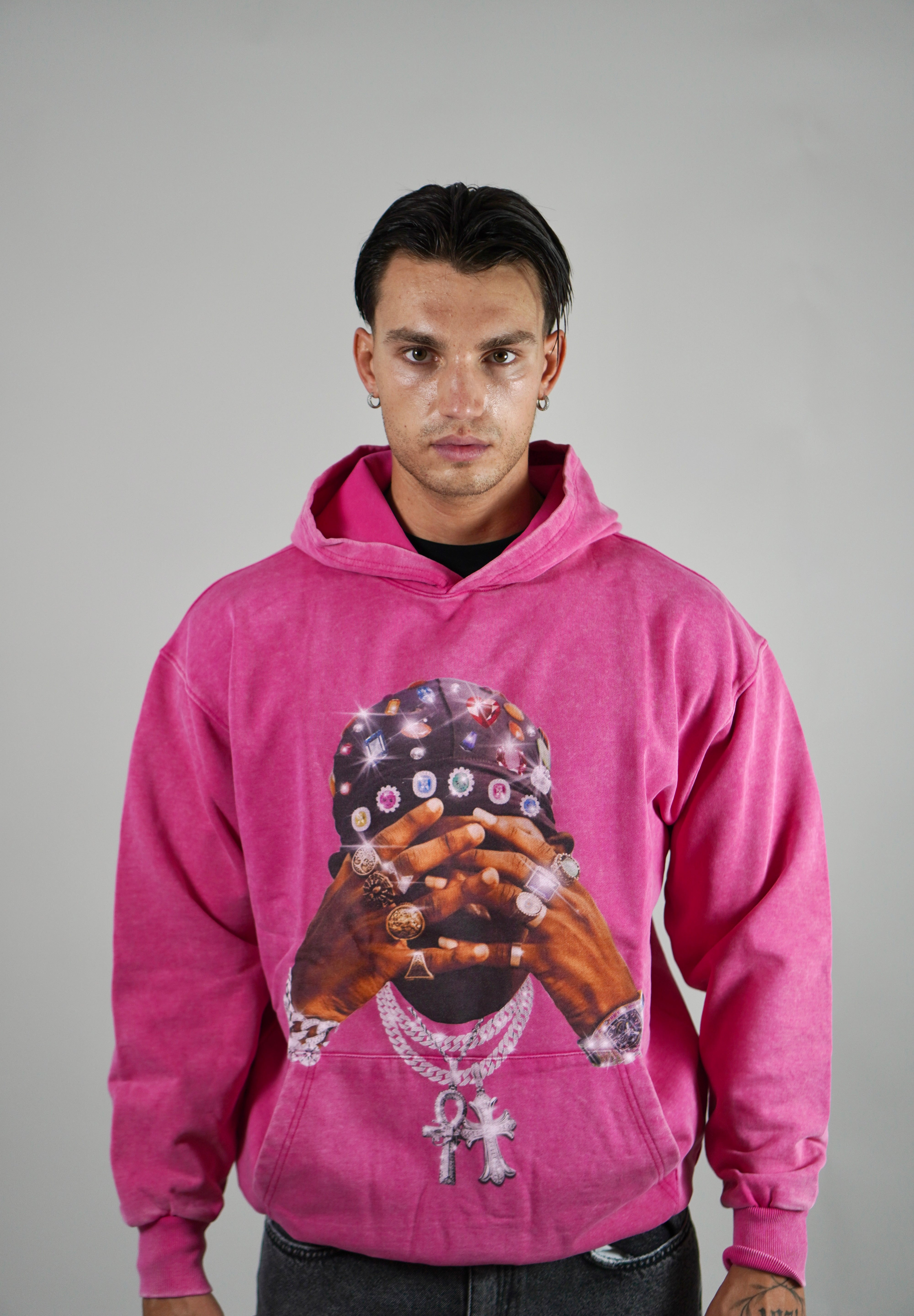 Hoodie Bow Diamond