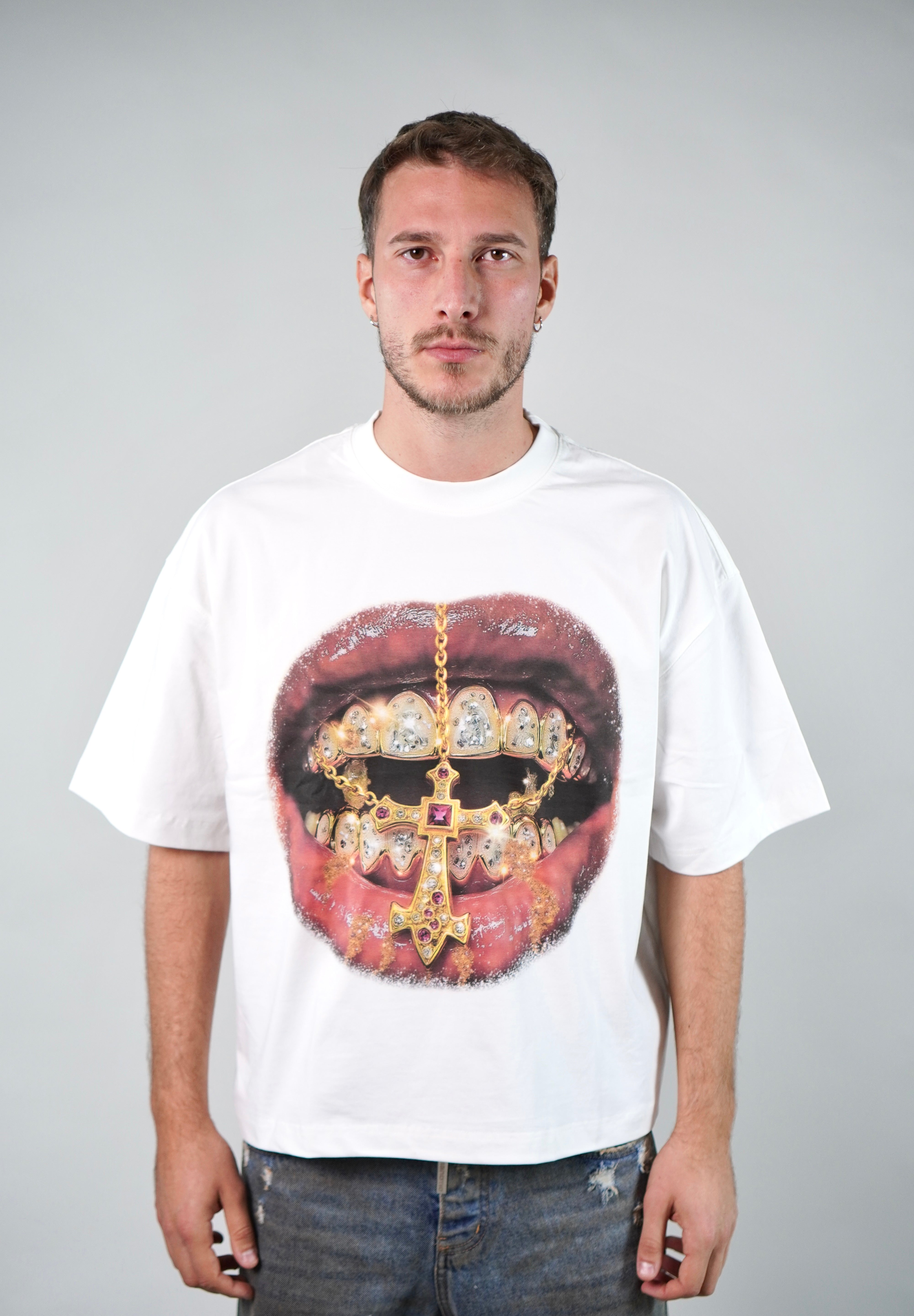 T-shirt Noissey Gold Cross