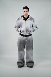 OVR Sunfaded Hoodie Grey